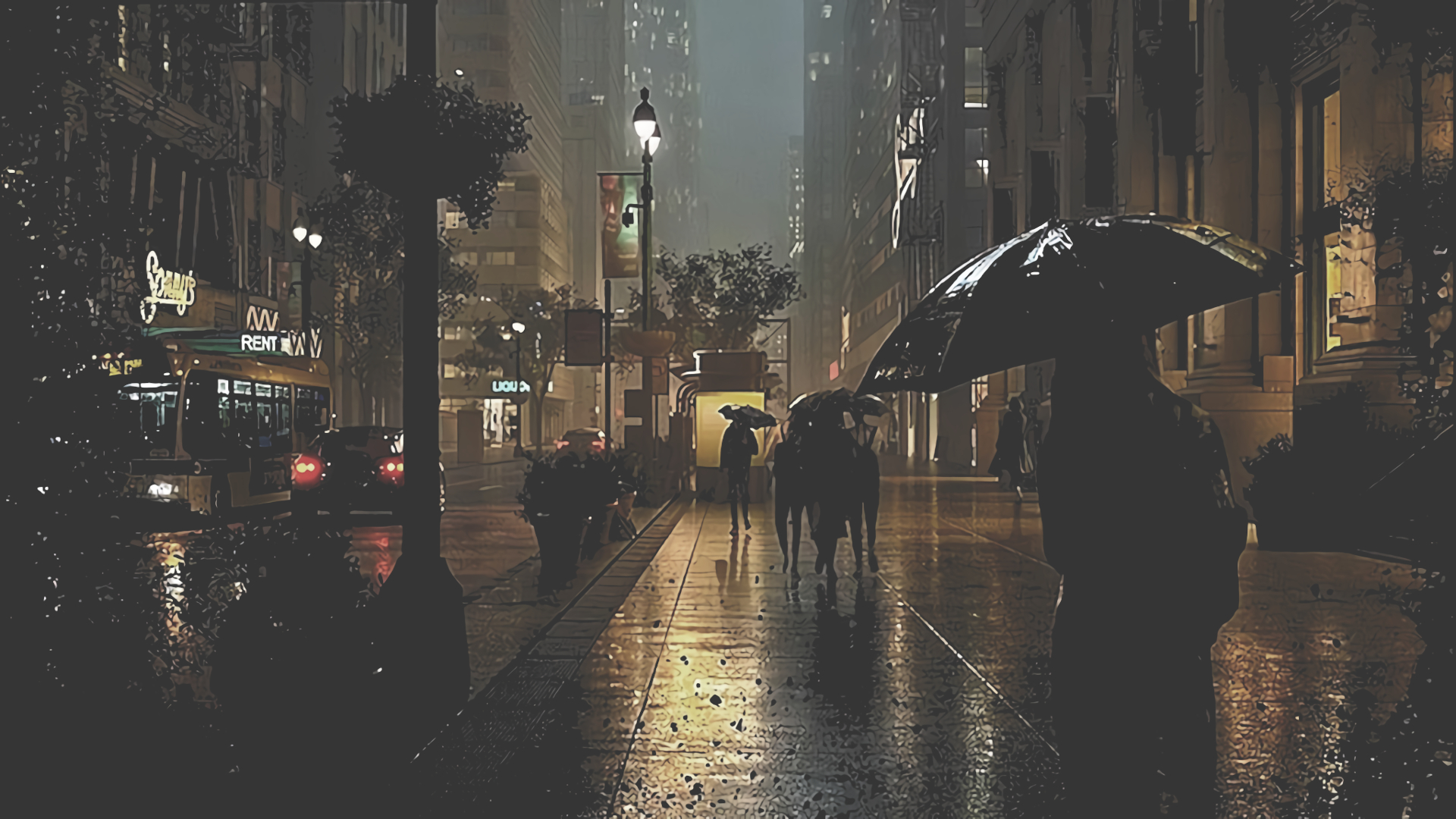 1920x1080 A Rainy Day : r/wallpapers