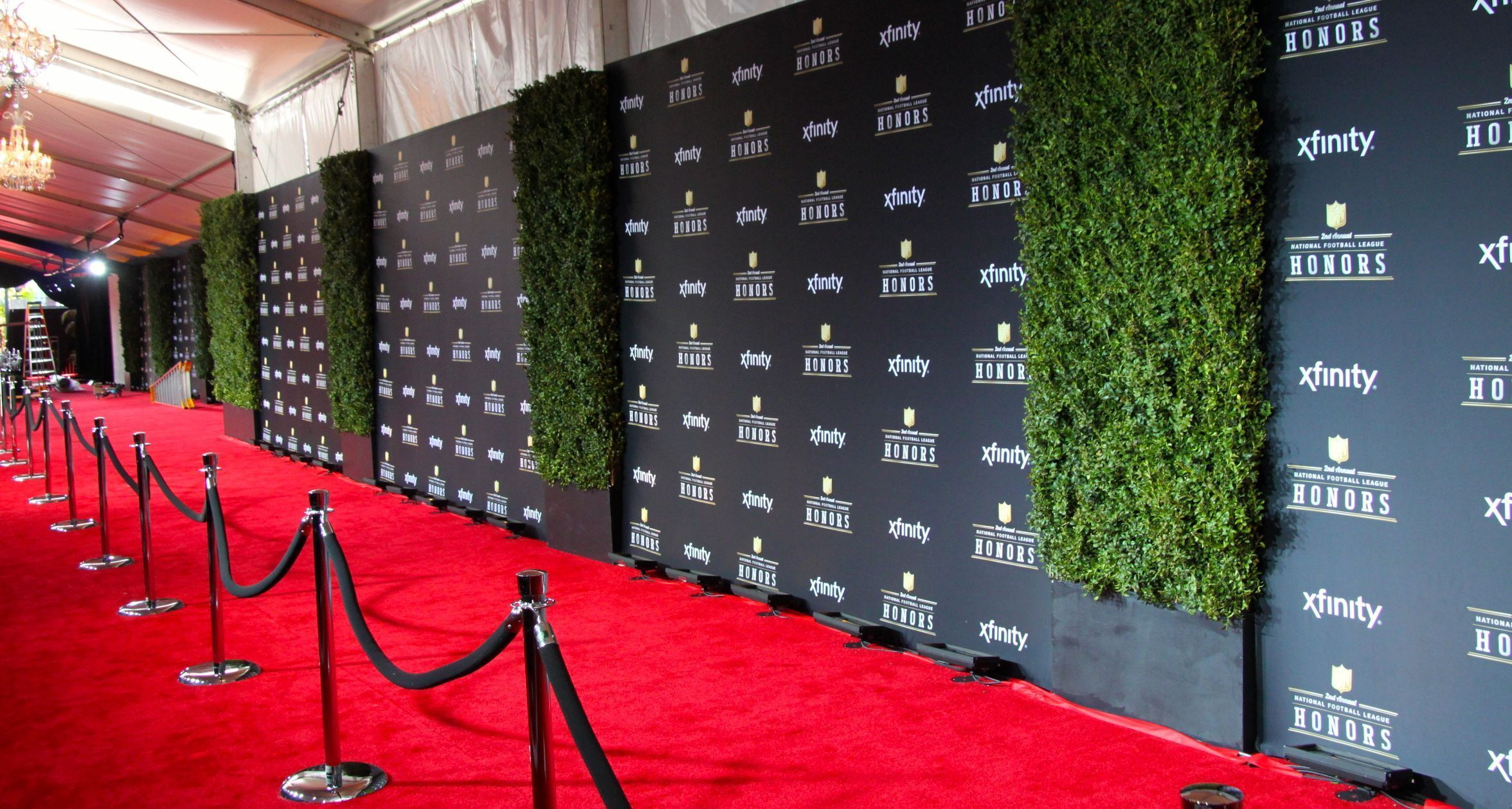 2352x1258 Floral Design for NFL Red Carpet at Armstrong Park Kim Starr Wise ... | Red carpet background, Red carpet backdrop, Red carpet theme