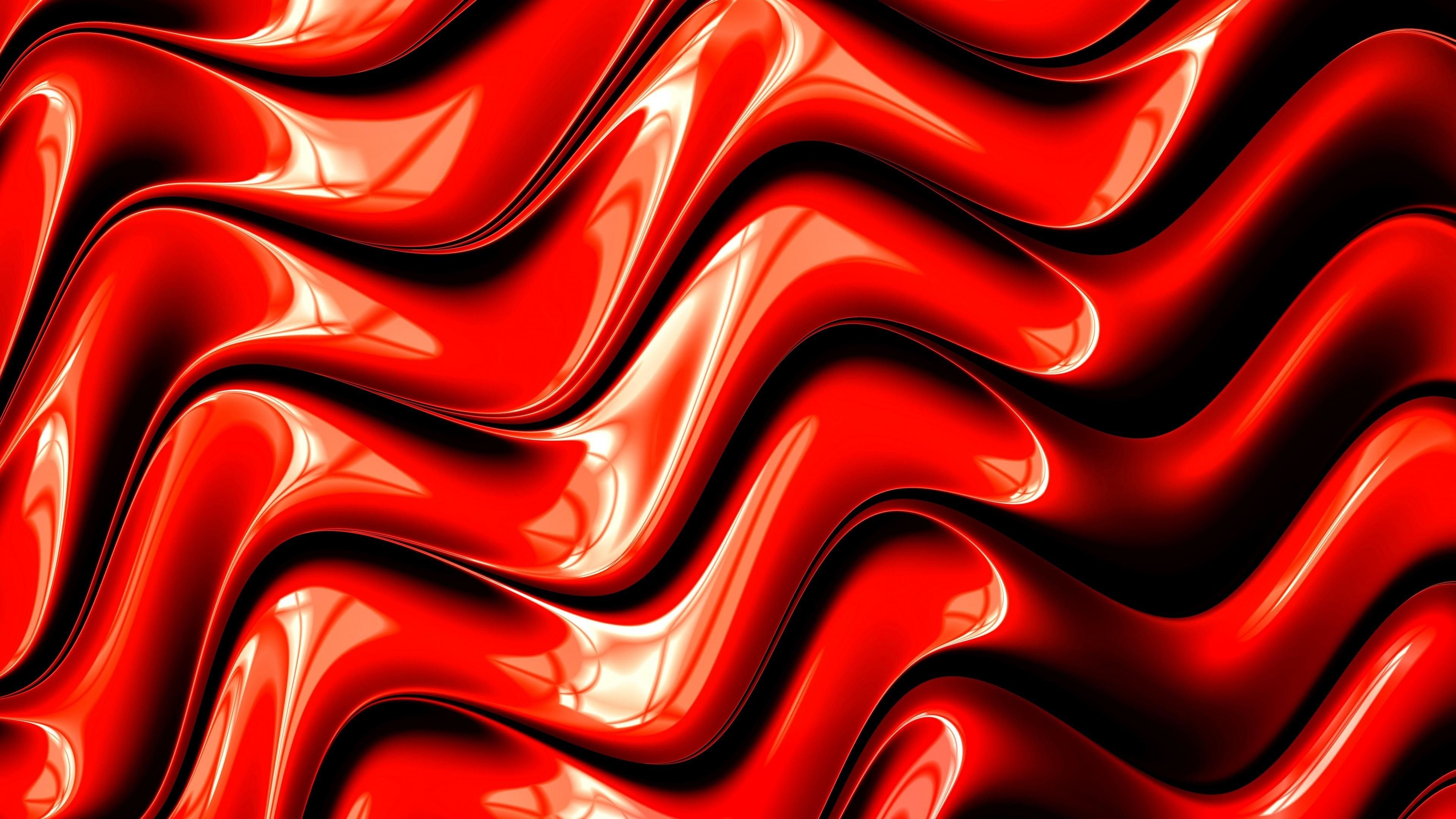 3840x2160 3D Red Abstract Wallpapers Top Free 3D Red Abstract Backgrounds