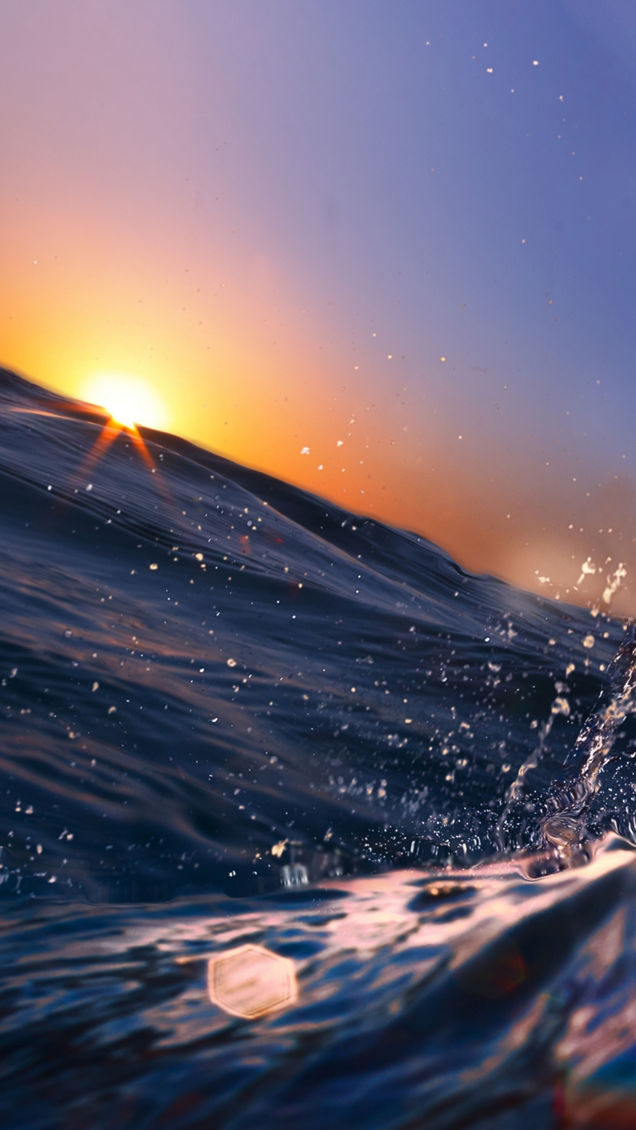 2160x3840 Water And Sunset Wallpapers