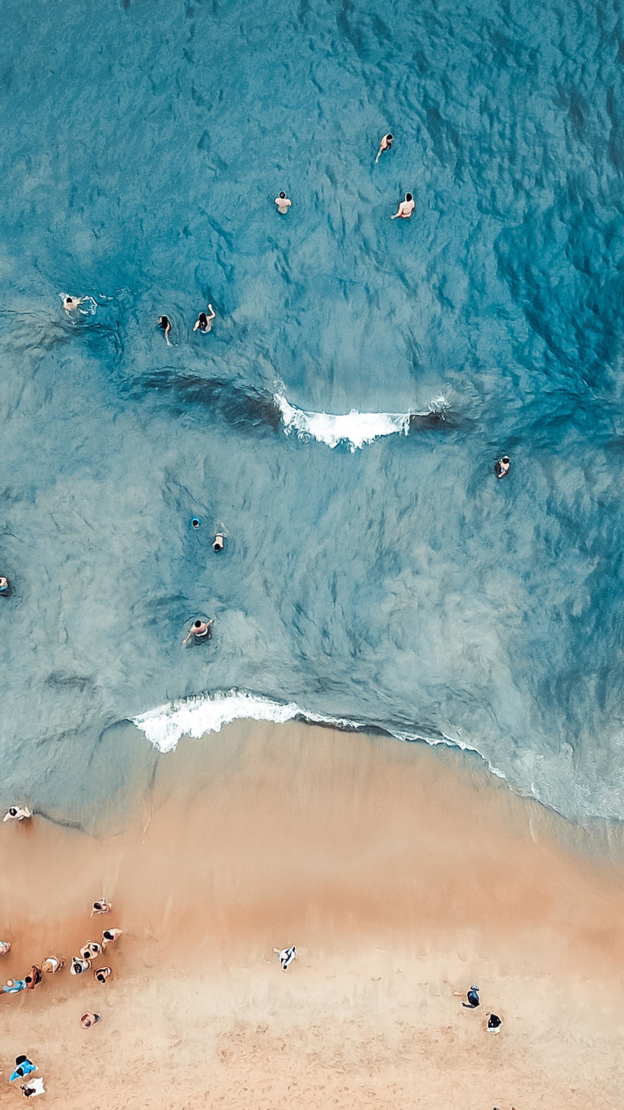 1242x2208 | iPhone X wallpaper | ob38-beach-summer-swimhot-sea-nature