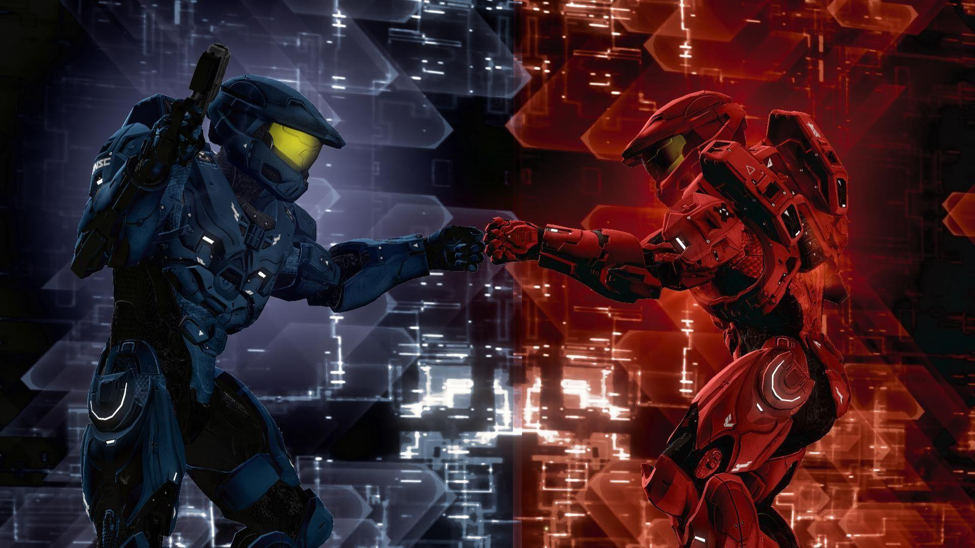 1920x1080 Halo Red Vs Blue Project Freelancer Wallpapers