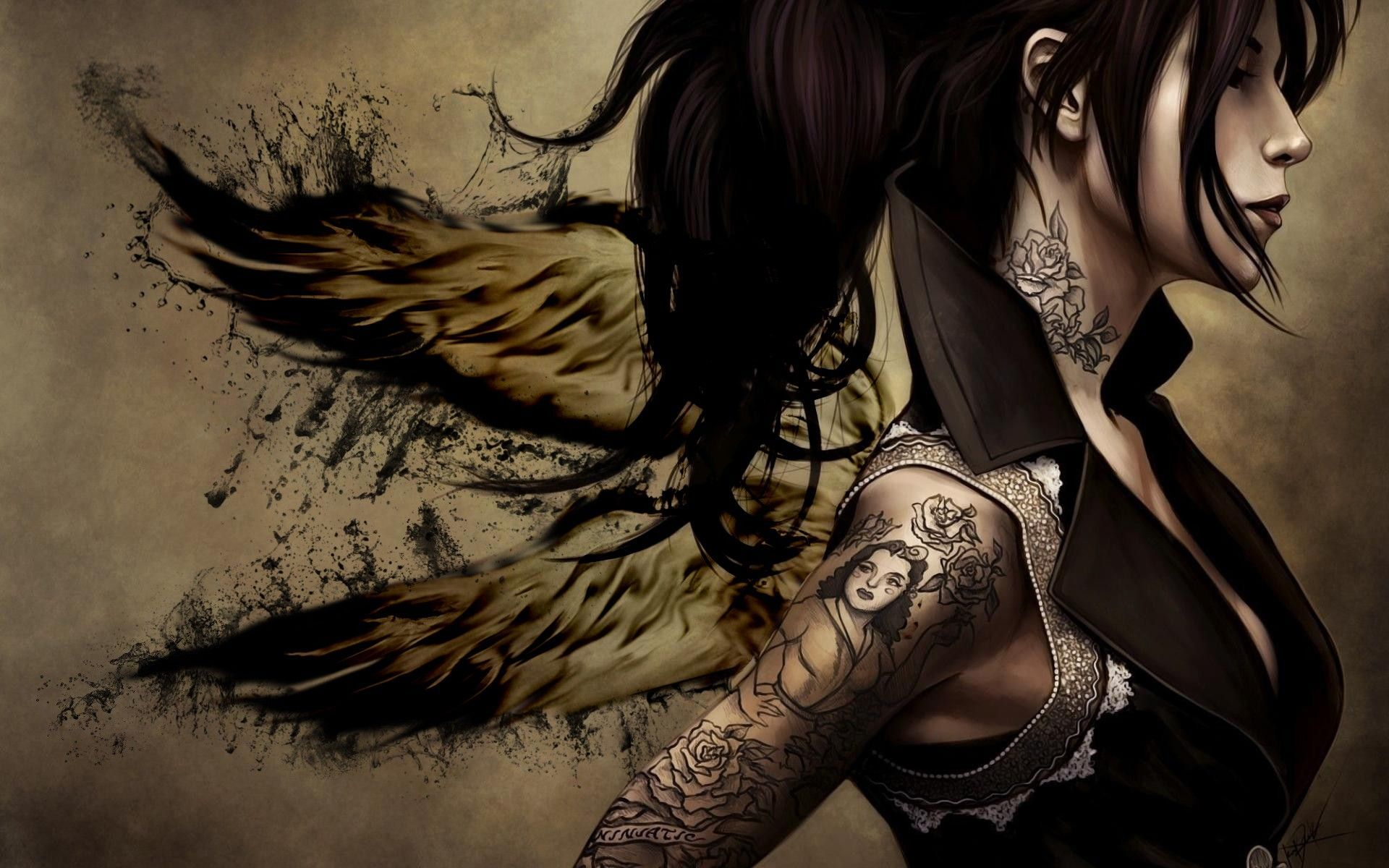 1920x1200 3D Tattooing Wallpapers
