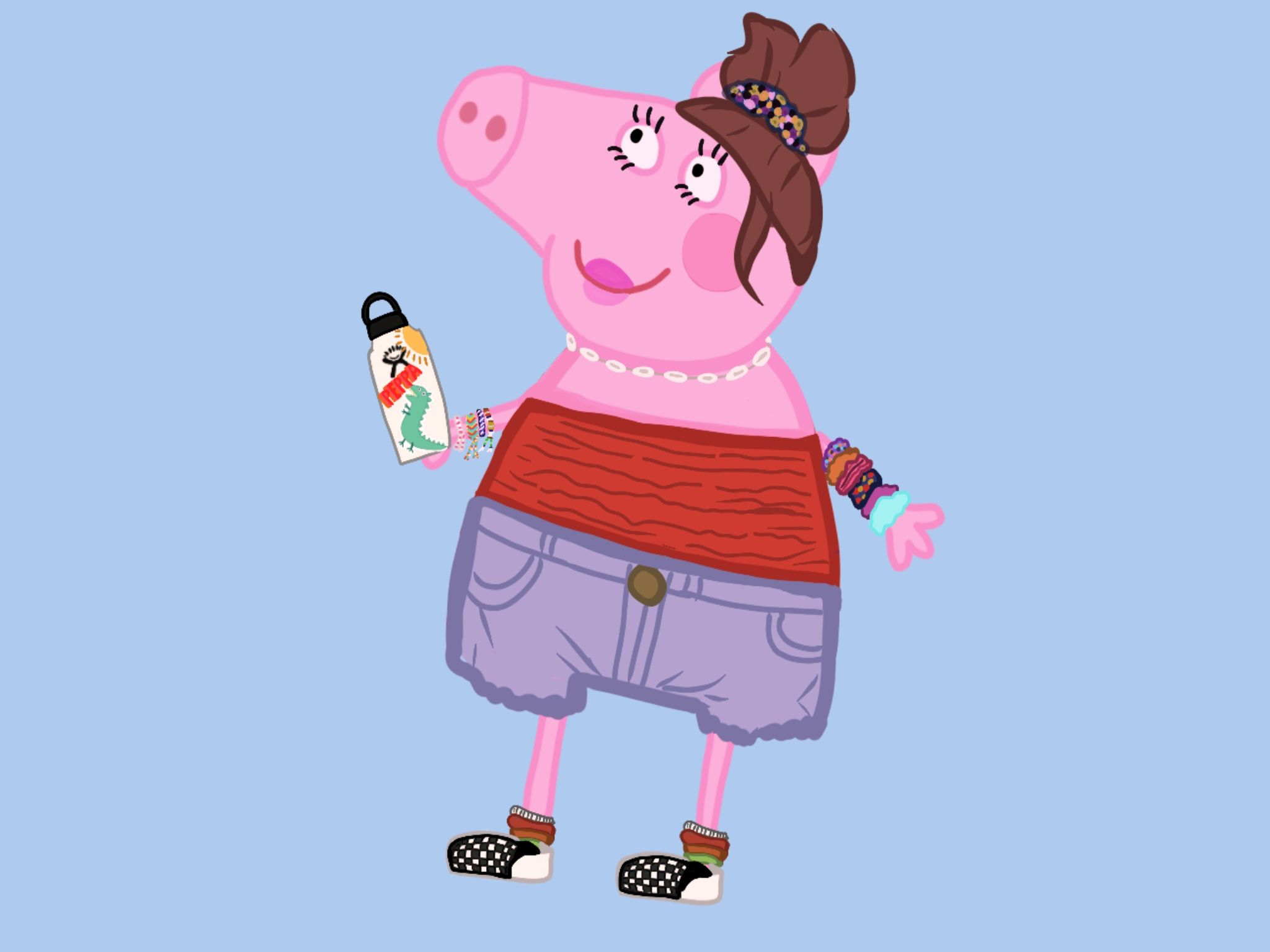 2048x1536 Peppa Pig as a VSCO girl | Peppa pig funny, Peppa pig wallpaper, Peppa pig memes