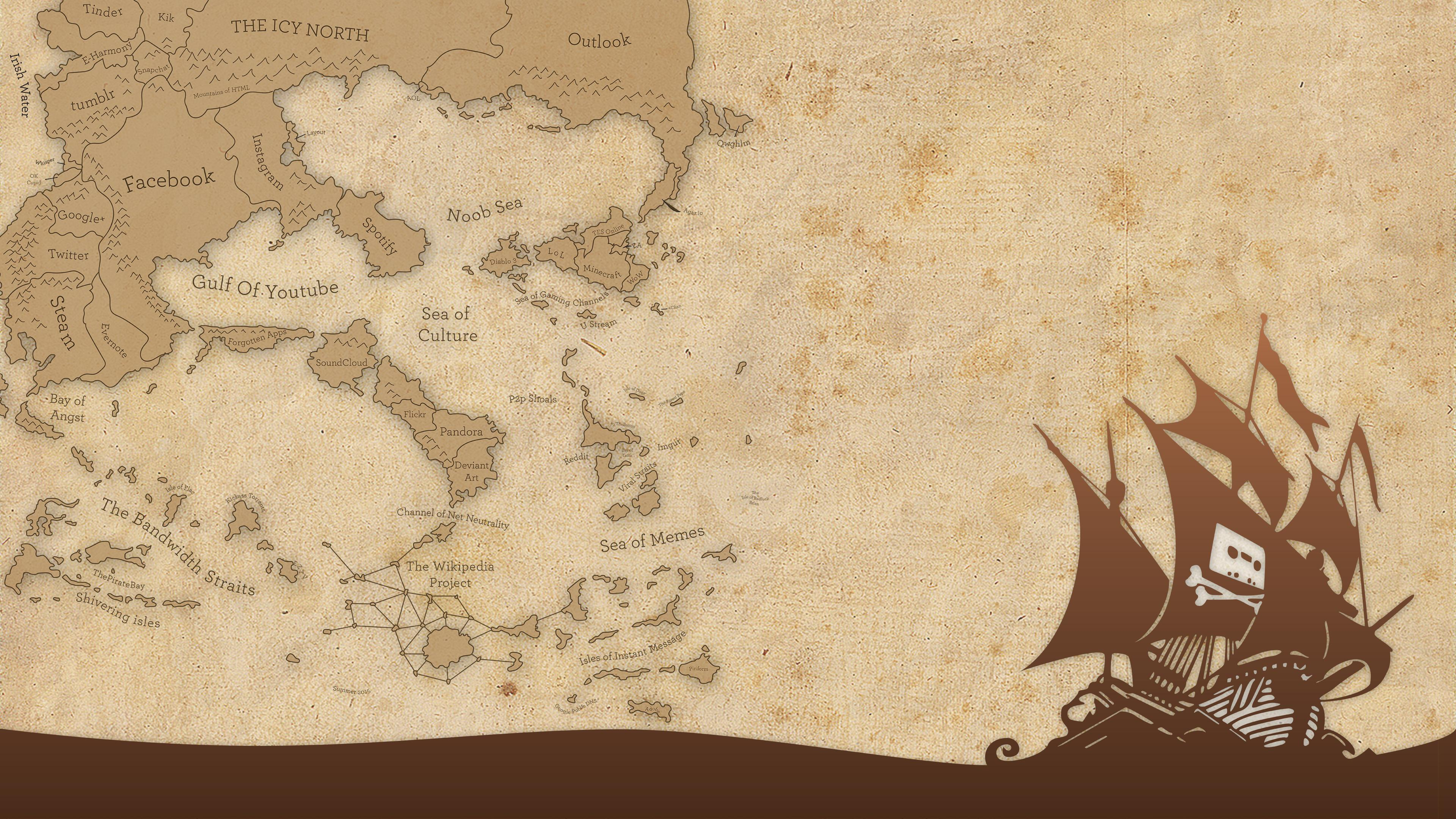 3840x2160 Pirates Map, HD Others, 4k Wallpapers, Images, Backgrounds, Photos and Pictures