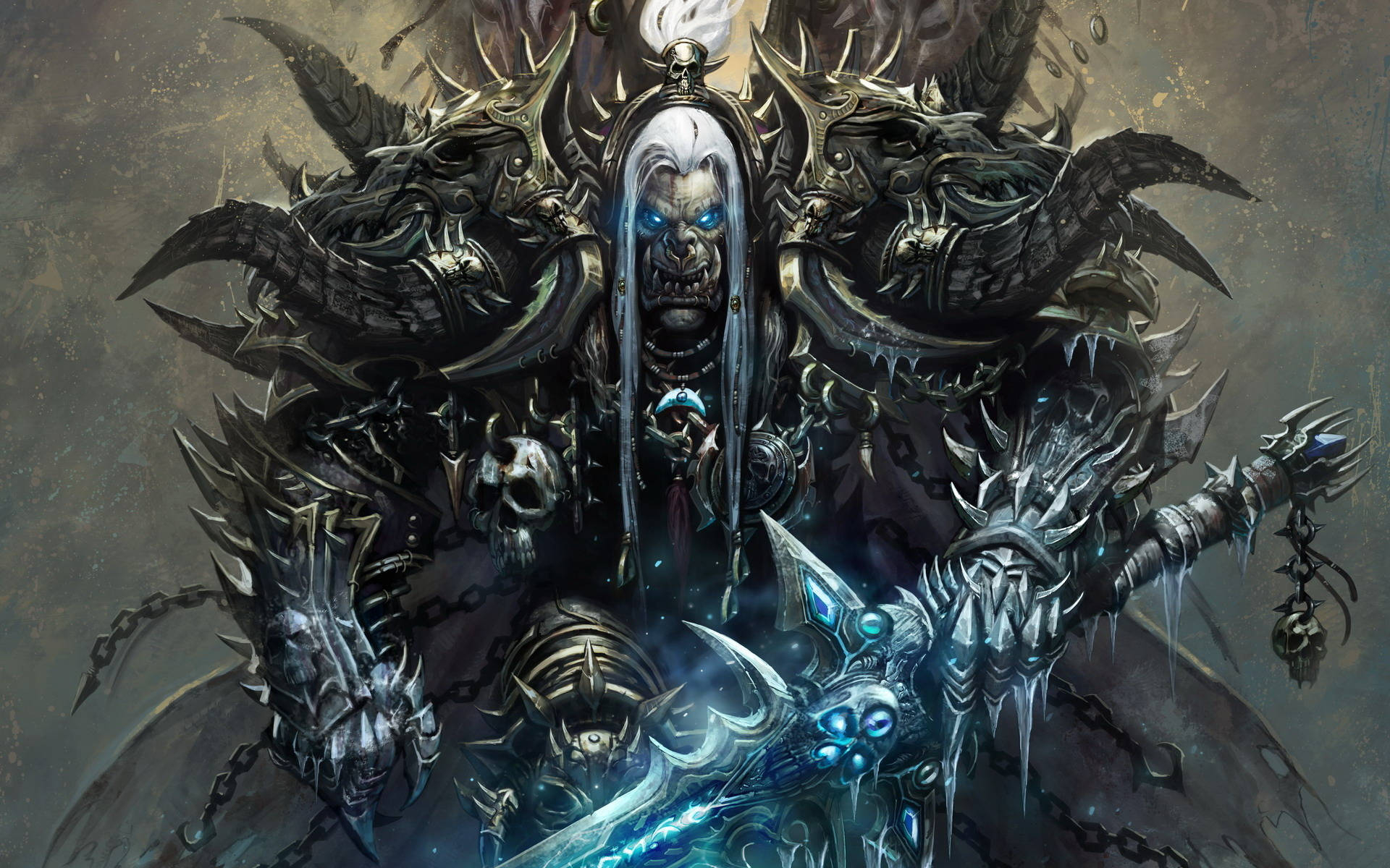 1920x1200 Download Powerful Death Knight From Warcraft Wallpaper