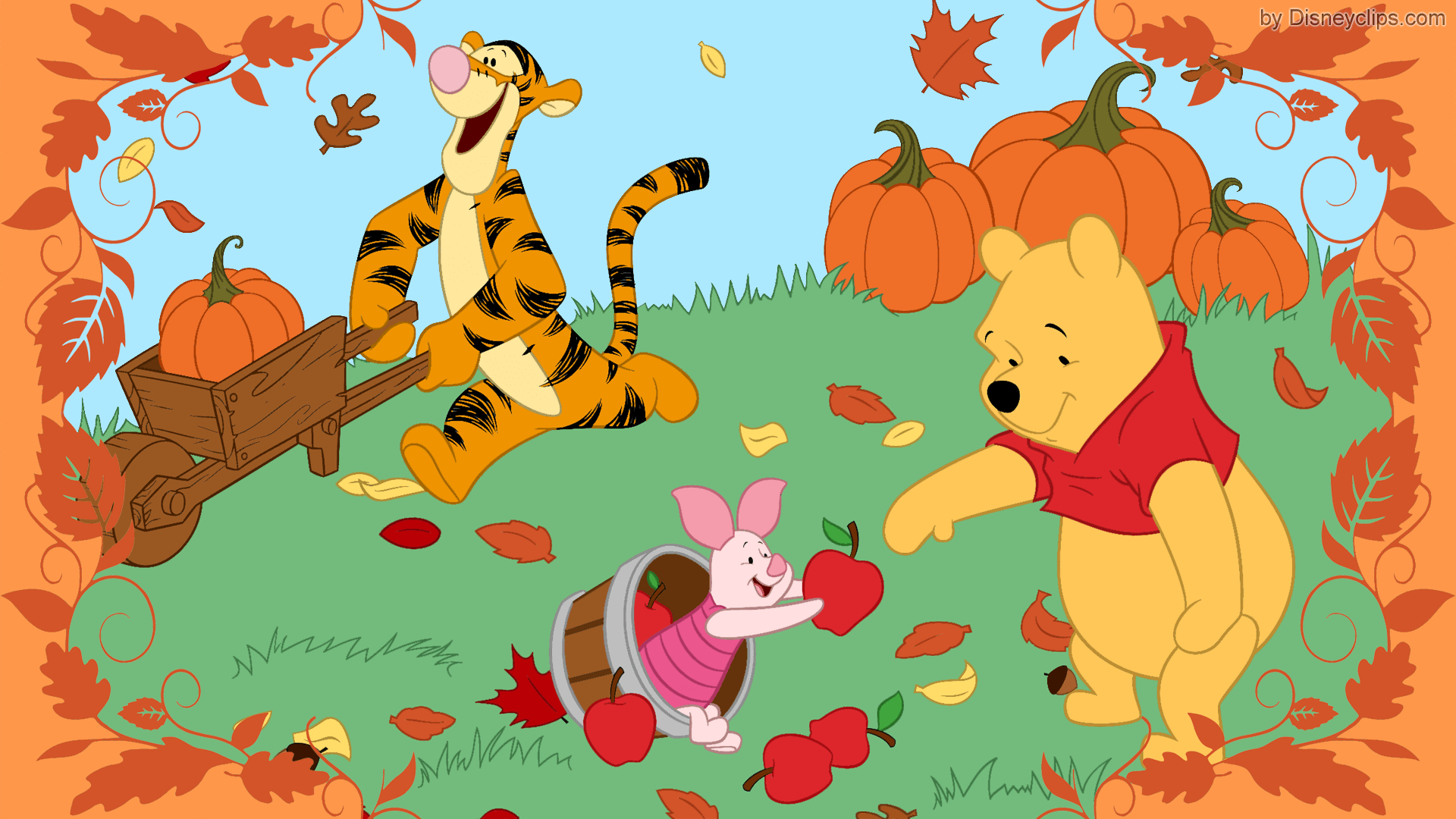 1920x1080 Winnie the Pooh and Friends Wallpaper