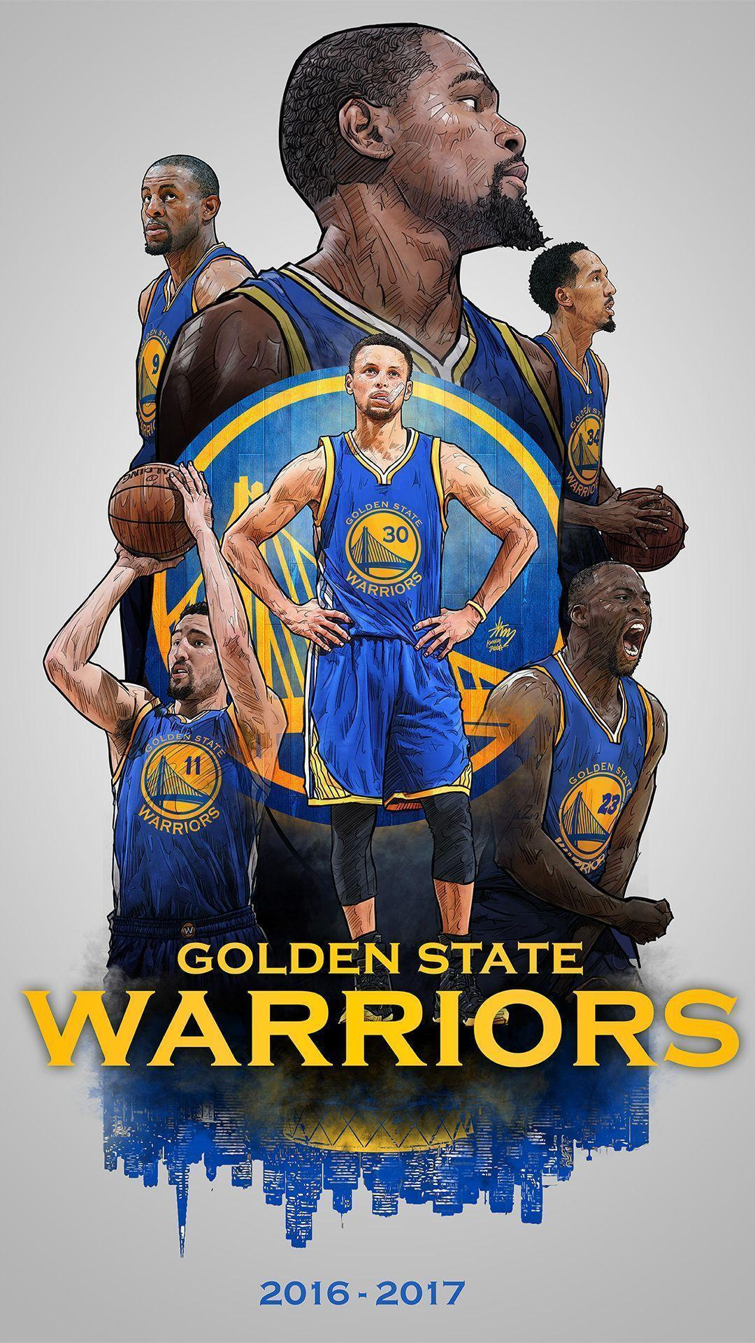 1080x1920 Golden State Warriors 2017 Wallpapers