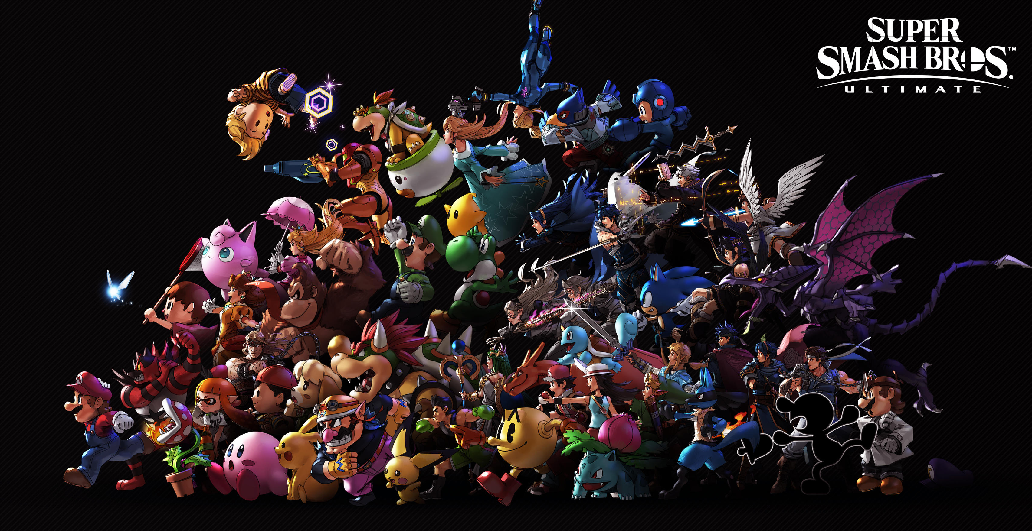 3411x1757 270+ Super Smash Bros. Ultimate HD Wallpapers and Backgrounds