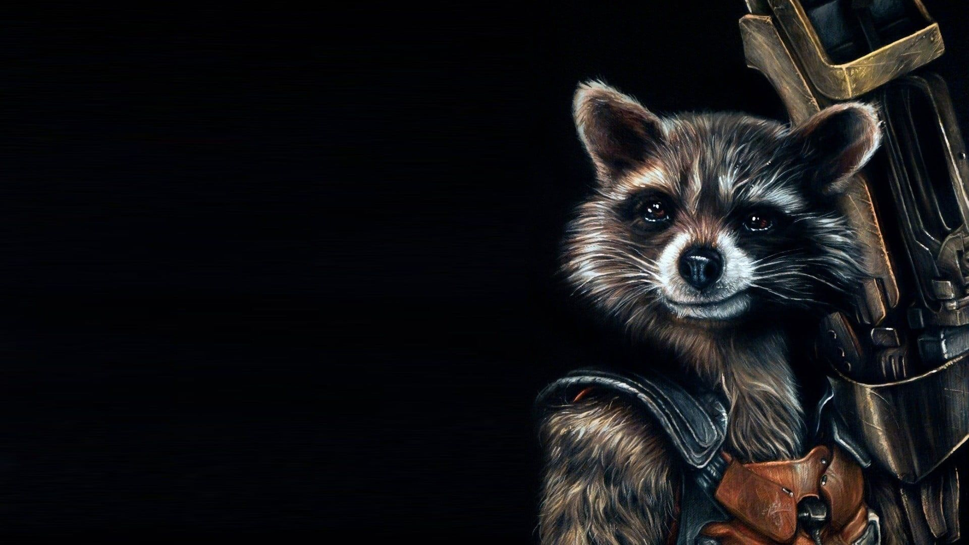 1920x1080 Guardians of the Galaxy Rocket Raccoon digital wallpaper Guardians of the Galaxy #comics #movies Rocket Raccoon &acirc;&#128;&brvbar; | Rocket raccoon, Guardians of the galaxy, Racc