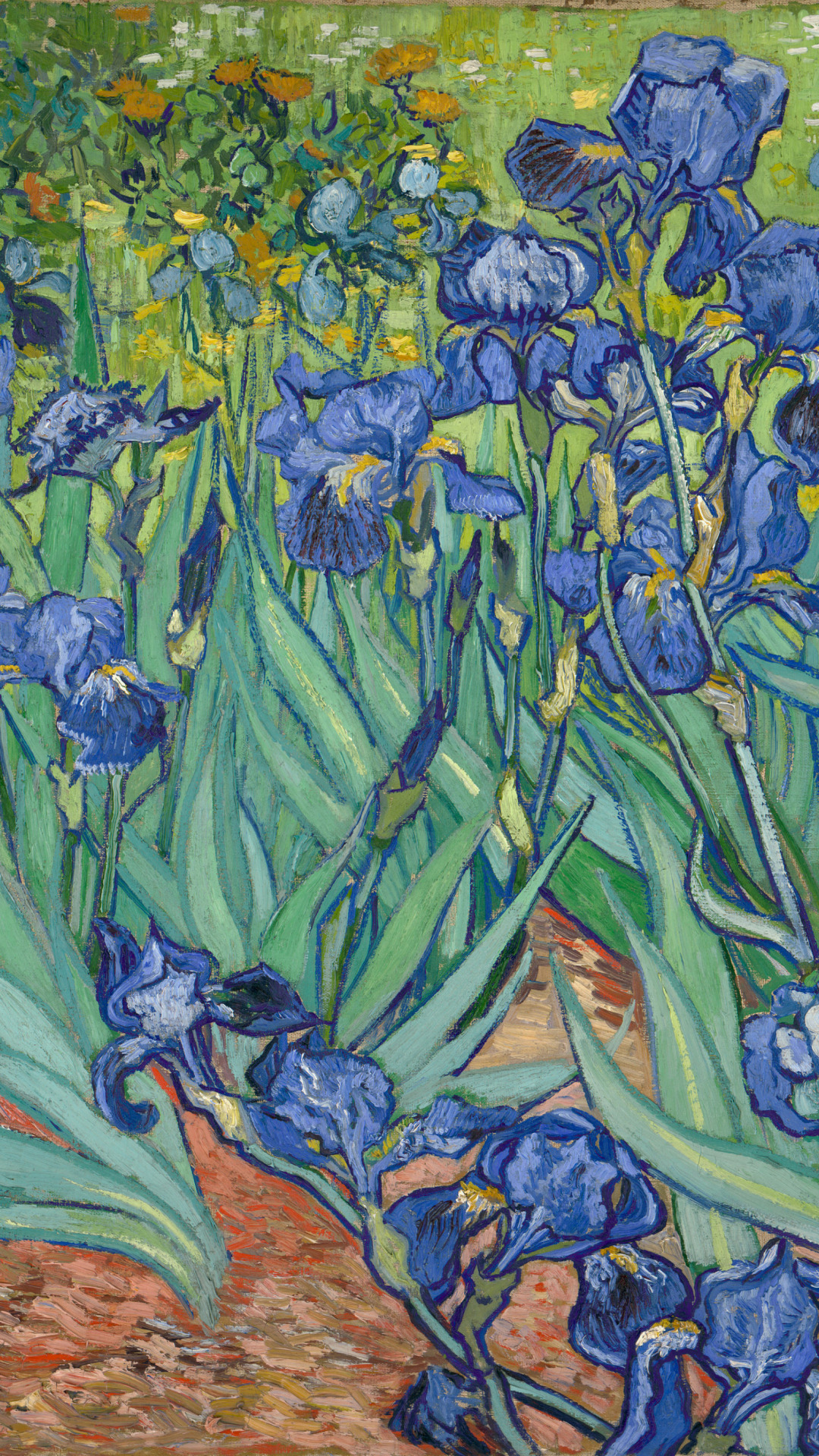 1080x1920 art wallpapers &acirc;&#128;&#148; &Acirc;&raquo; Vincent van Gogh (1853 1890) Wheat Field