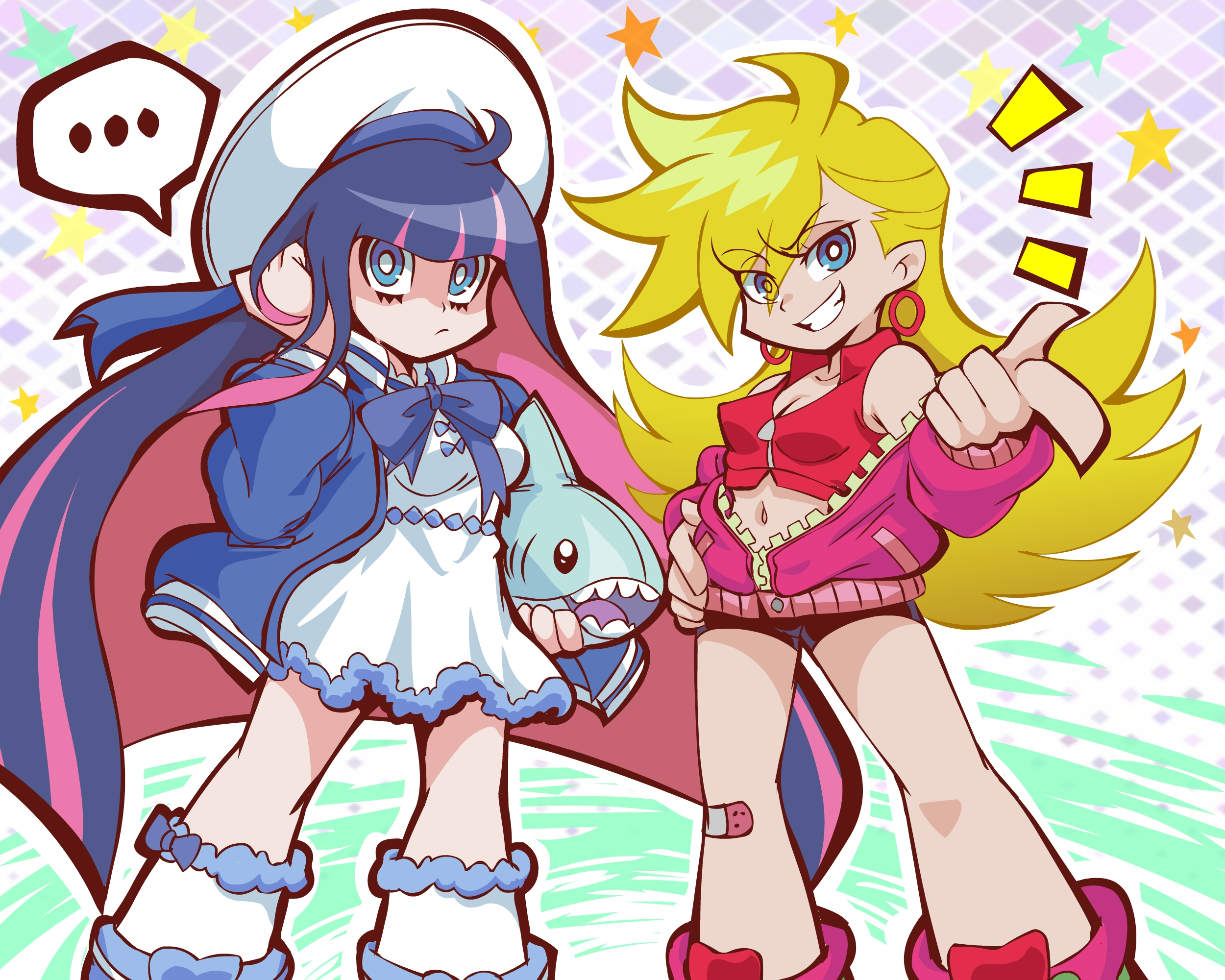 2500x2000 Panty and Stocking With Garterbelt, Wallpaper | page 4 Zerochan Anime Image Board
