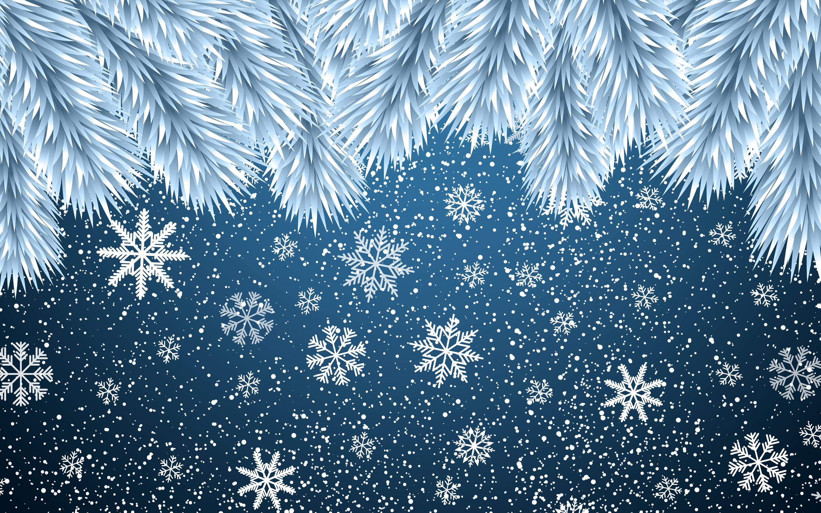 2880x1800 Christmas Snowflakes Background 8k Macbook Pro Retina HD 4k Wallpapers, Images, Backgrounds, Photos and Pictures