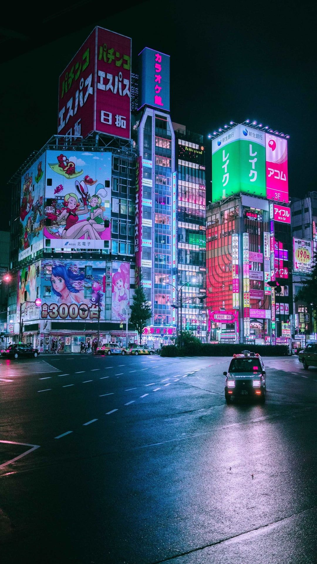 1080x1920 Tokyo At Night iPhone Wallpapers