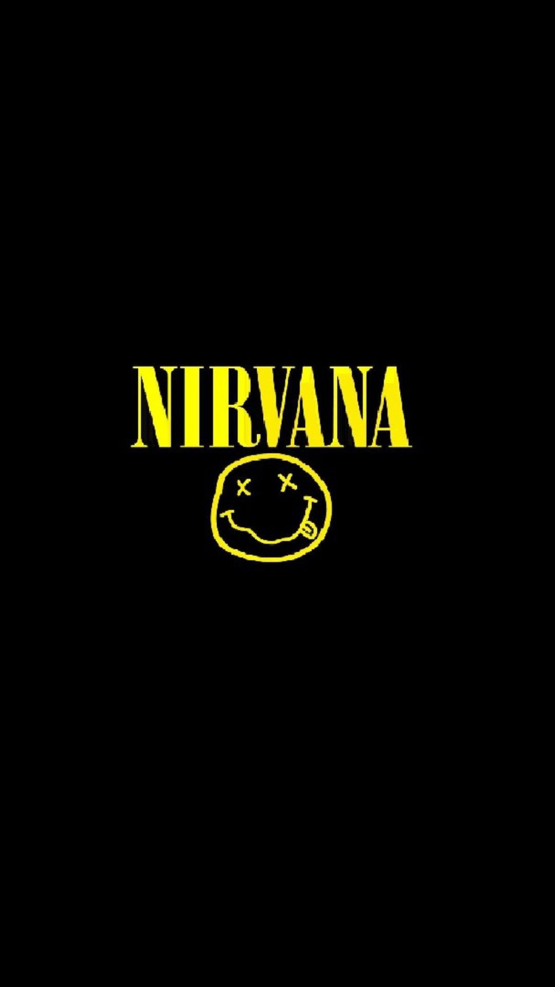 1080x1920 Nirvana Logo Wallpapers Top Free Nirvana Logo Backgrounds