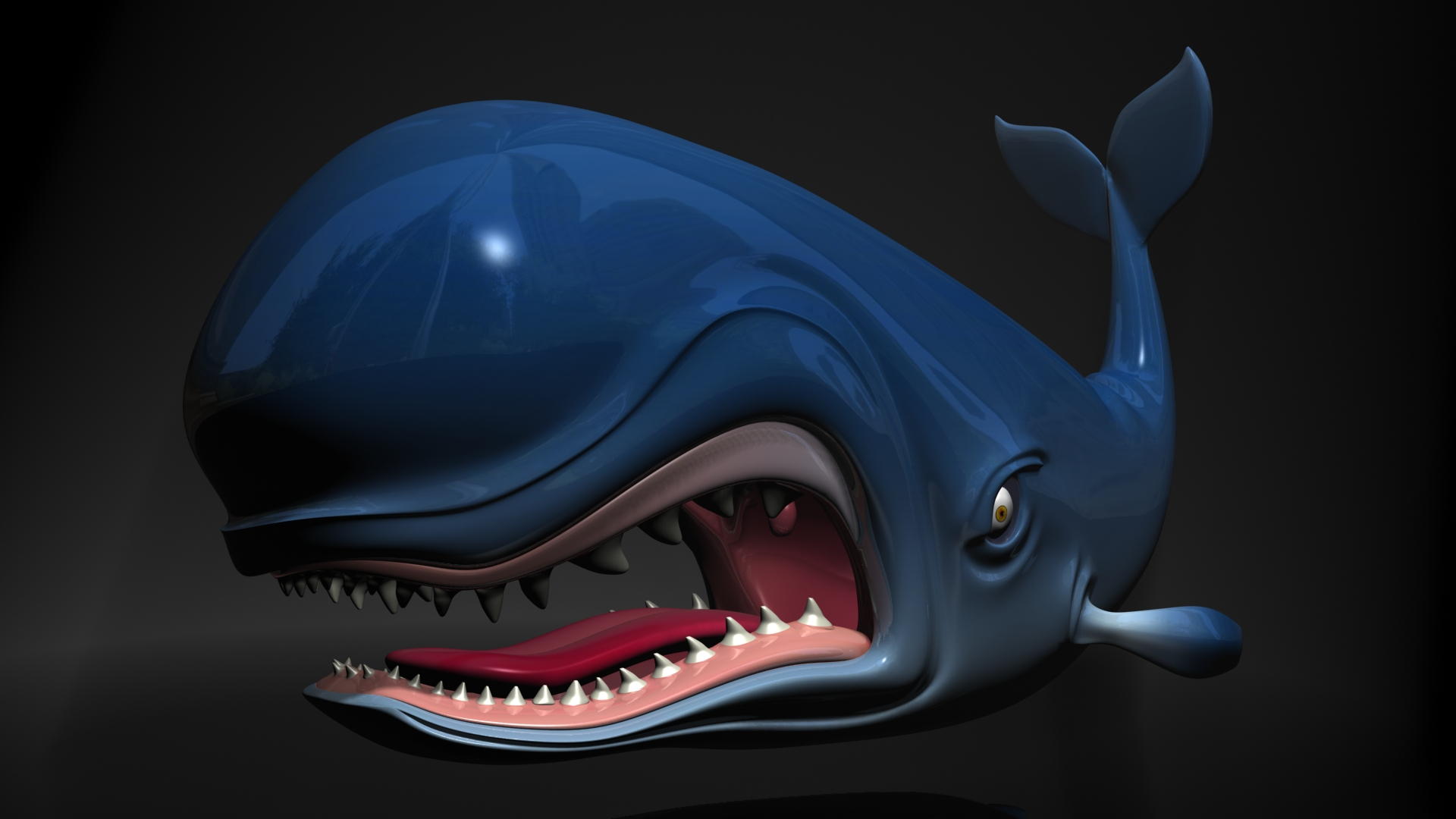 1920x1080 3D Whale, HD 3D, 4k Wallpapers, Images, Backgrounds, Photos and Pictures