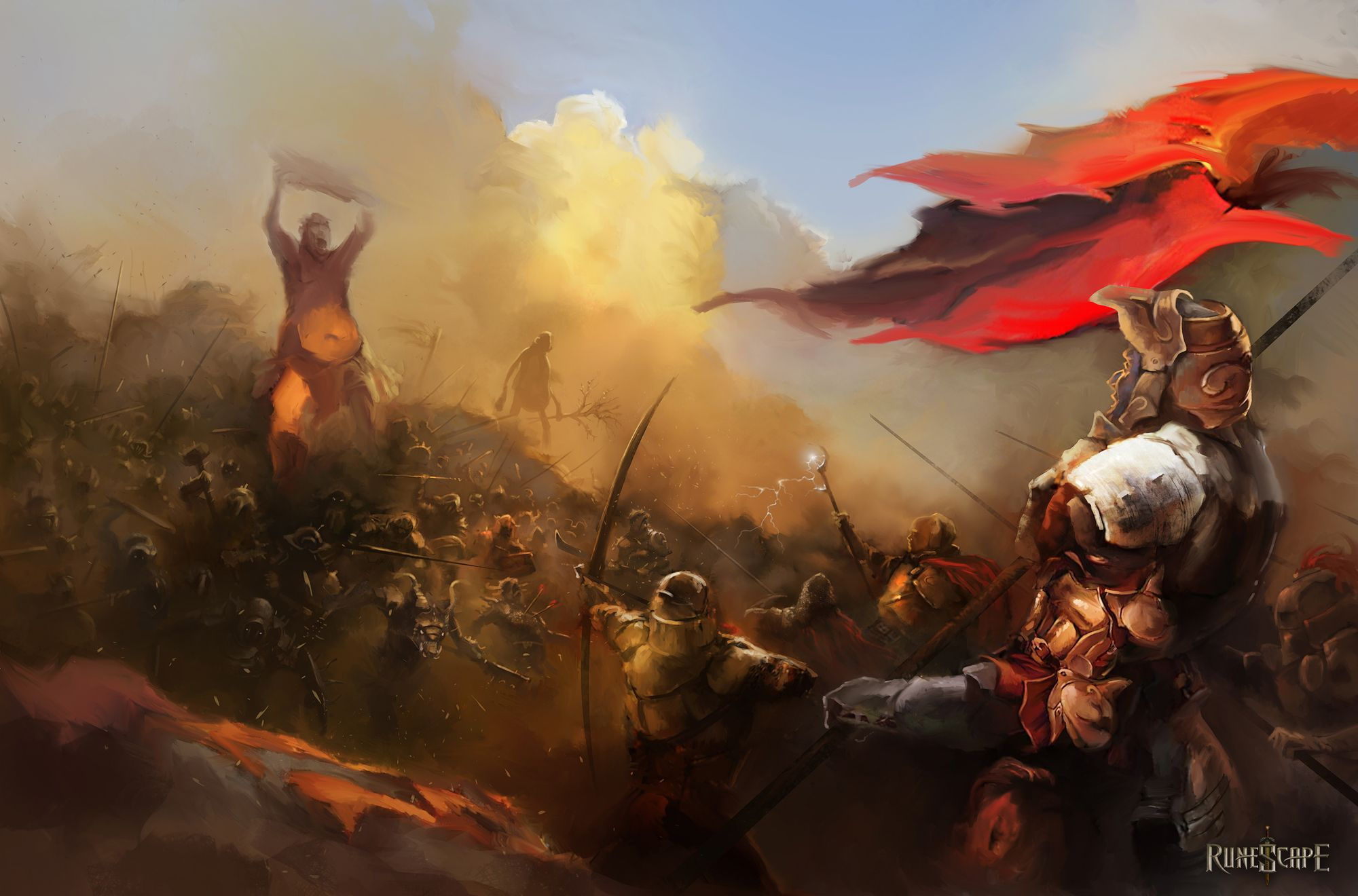 2000x1320 One of the Loading Screens I made for Runescape | Runescape wallpaper, Illustration art, Art