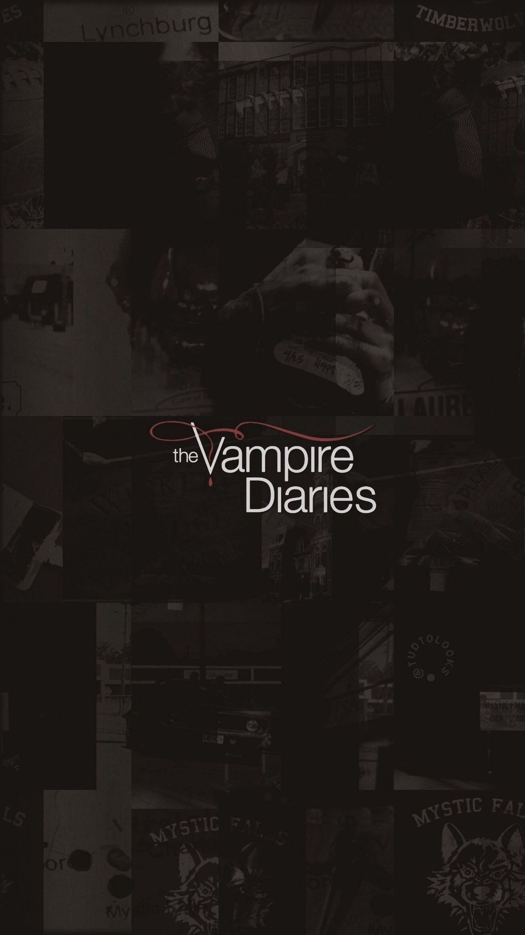 1080x1920 Papeis de parede #S&Atilde;&copy;ries | The vampire diaries logo, Vampire diaries wallpaper, Vampire diaries poster