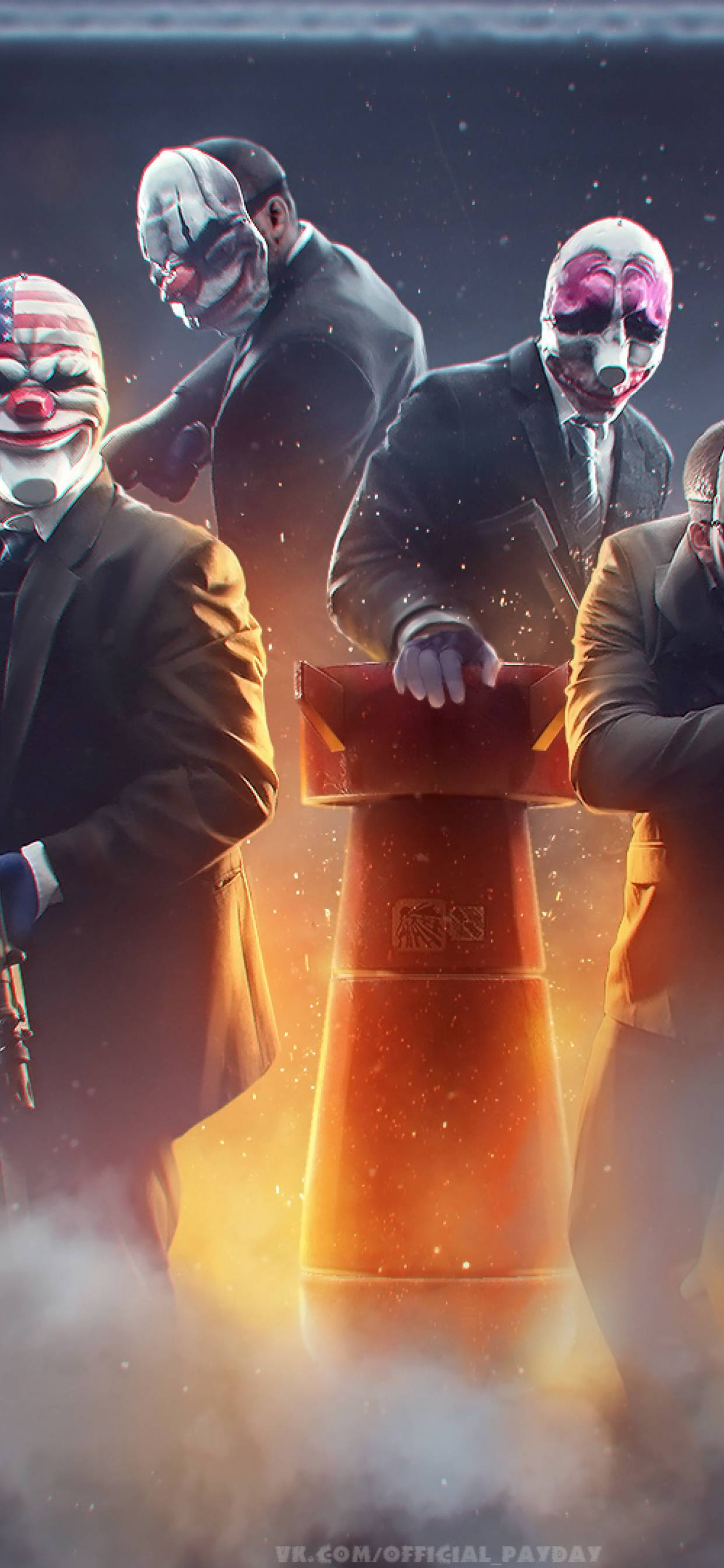 1242x2688 Payday 2 Phone Wallpapers Top Free Payday 2 Phone Backgrounds