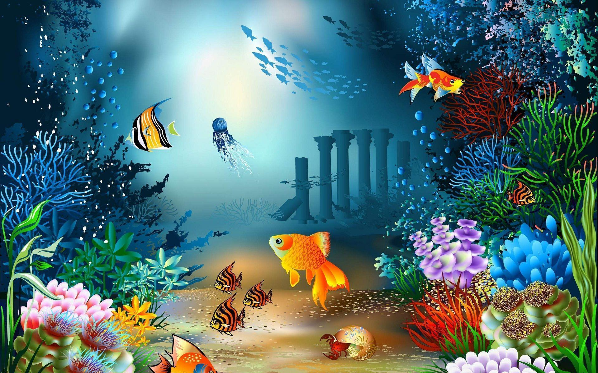 1920x1200 Under Sea Wallpapers