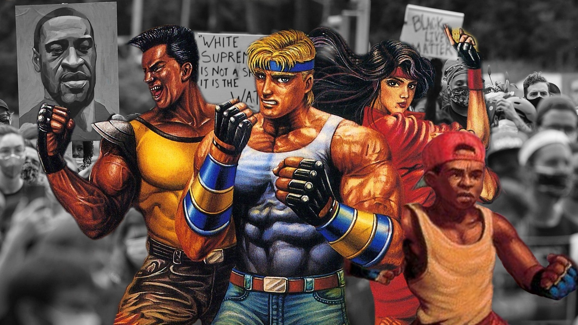 1920x1080 Streets of Rage's Long Relationship With Real-World Protests IGN