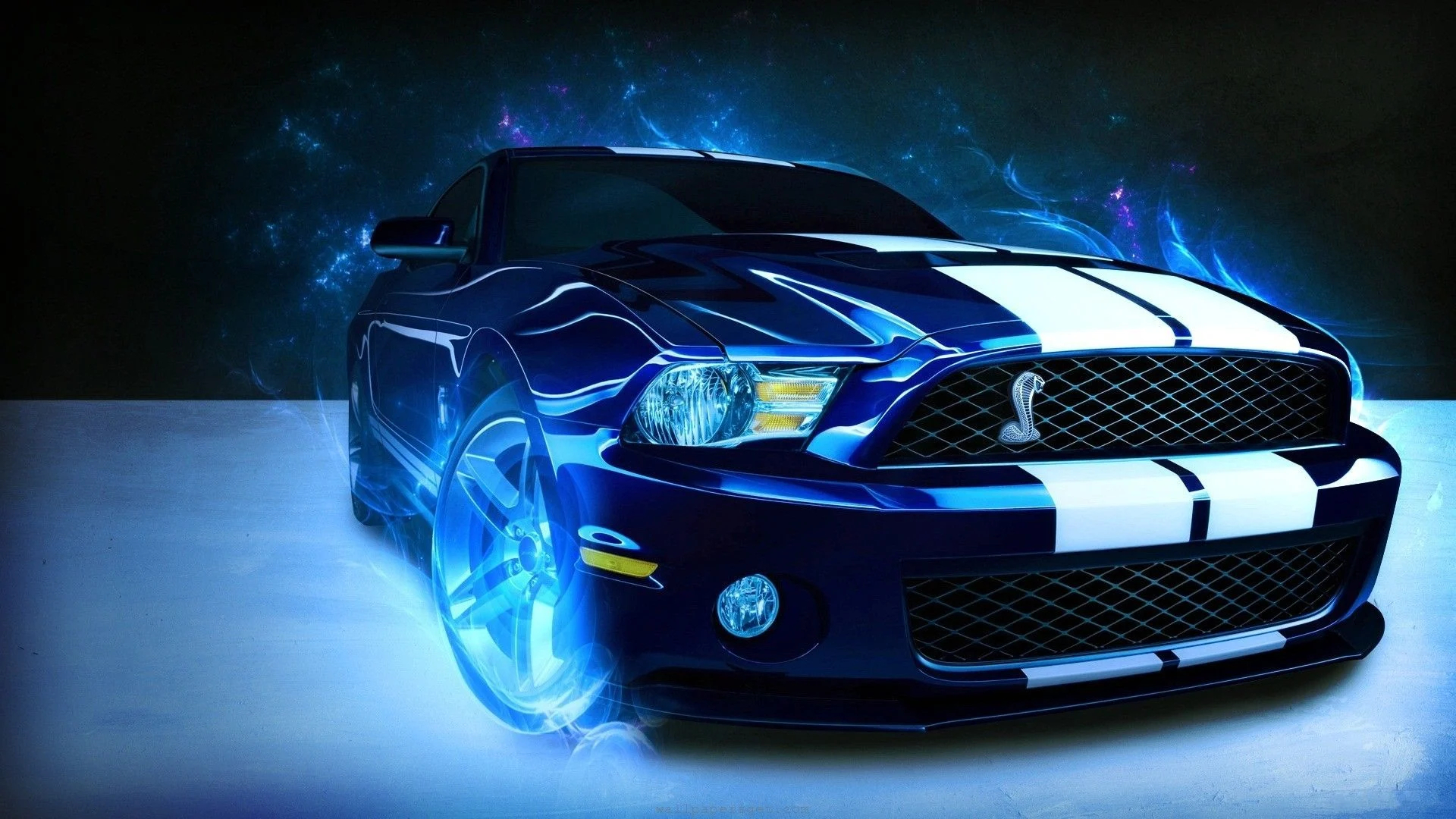 1920x1080 Blue Mustang Wallpapers Top Free Blue Mustang Backgrounds