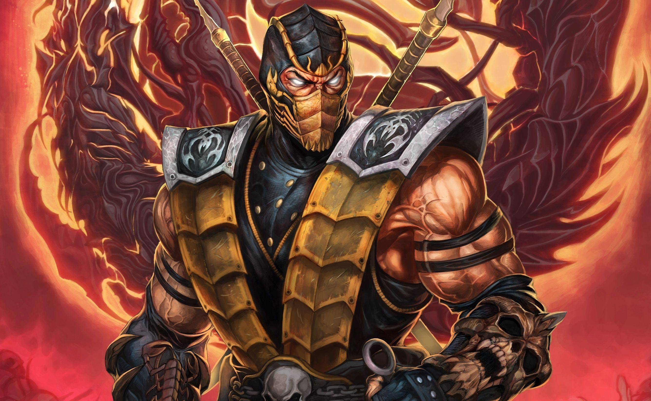 2672x1647 Mortal Kombat 11 Scorpion Wallpapers
