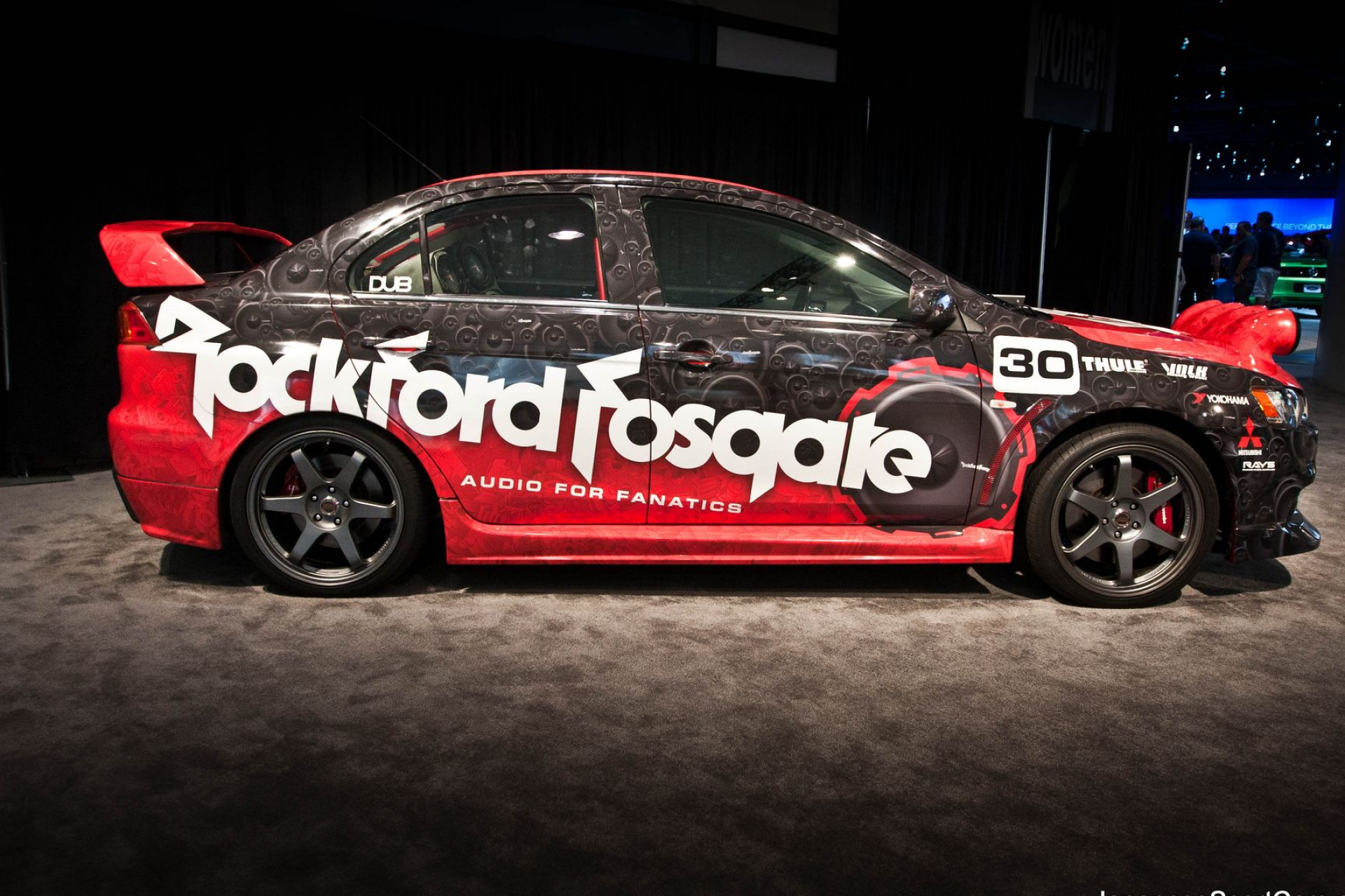 1920x1280 Free download Mitsubishi EVO Rockford Fosgate Rally Edition at 2012 Los Angeles Auto [] for your Desktop, Mobile \u0026 Tablet | Explore 48+ Rockford Fosgate Wallpaper | Car Audio Wallpaper