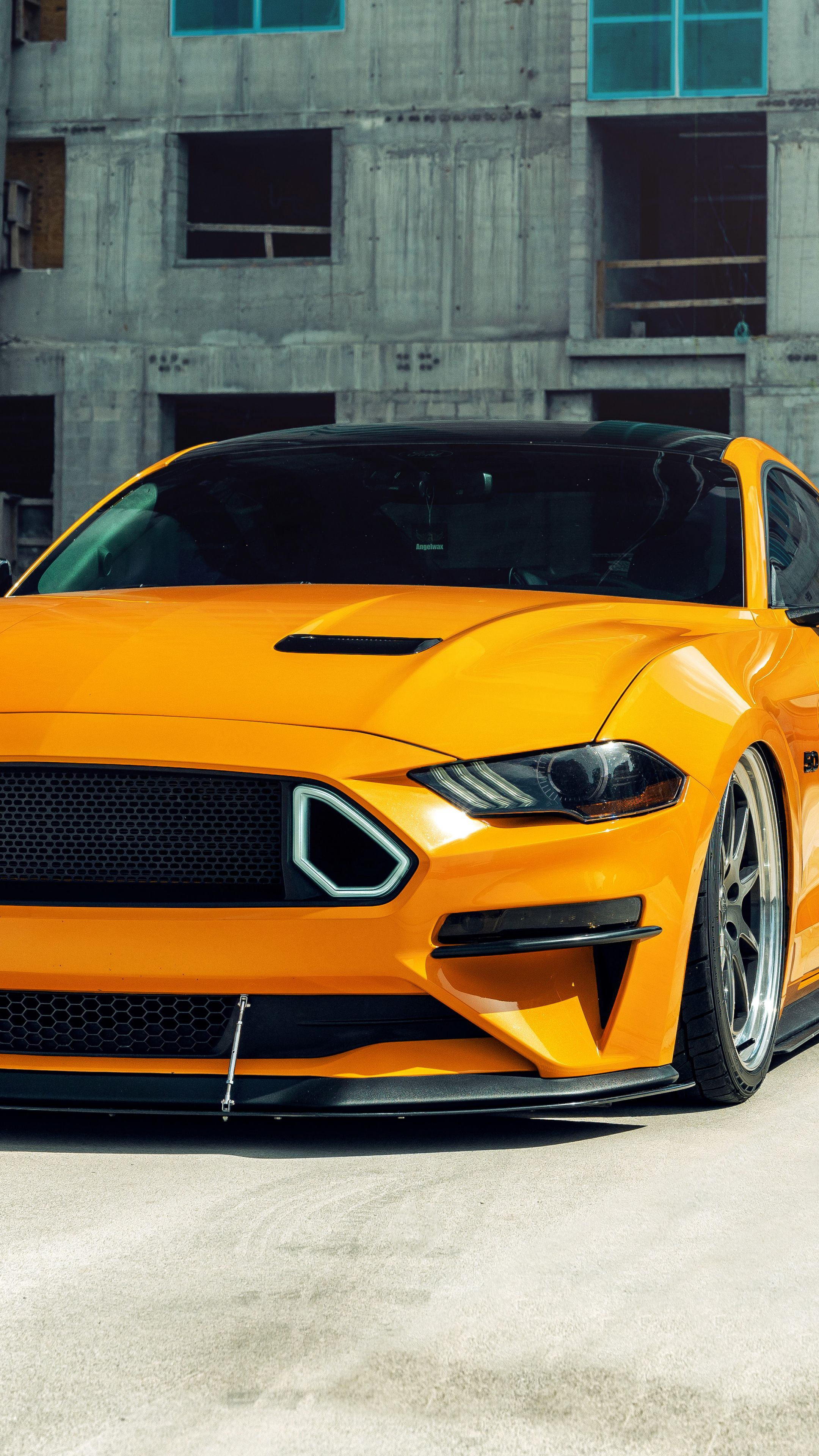2160x3840 Yellow Ford Mustang GT, 2020 wallpaper | Ford mustang gt, Mustang gt, Ford mustang