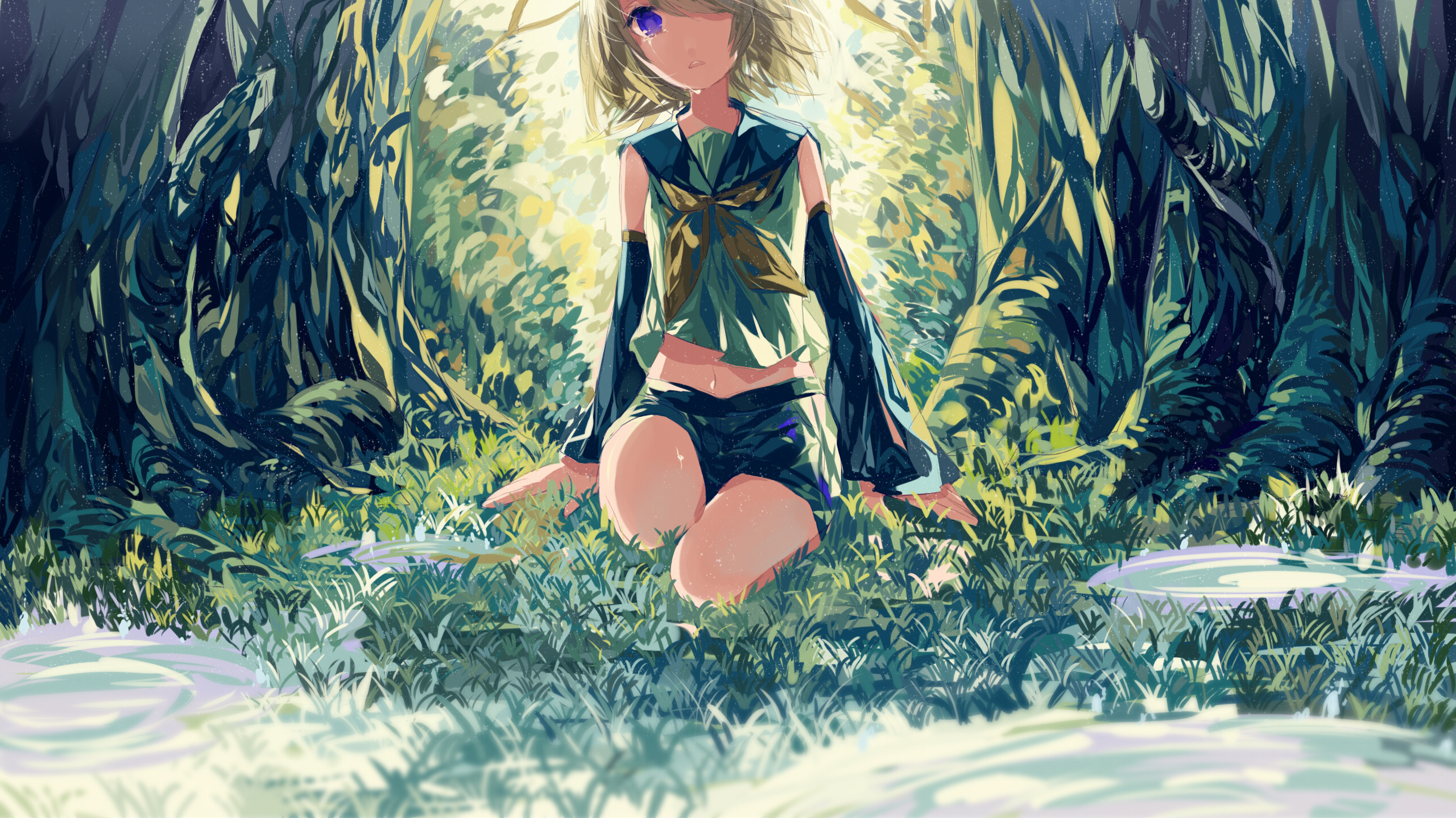 2560x1440 1100+ Rin Kagamine HD Wallpapers and Backgrounds