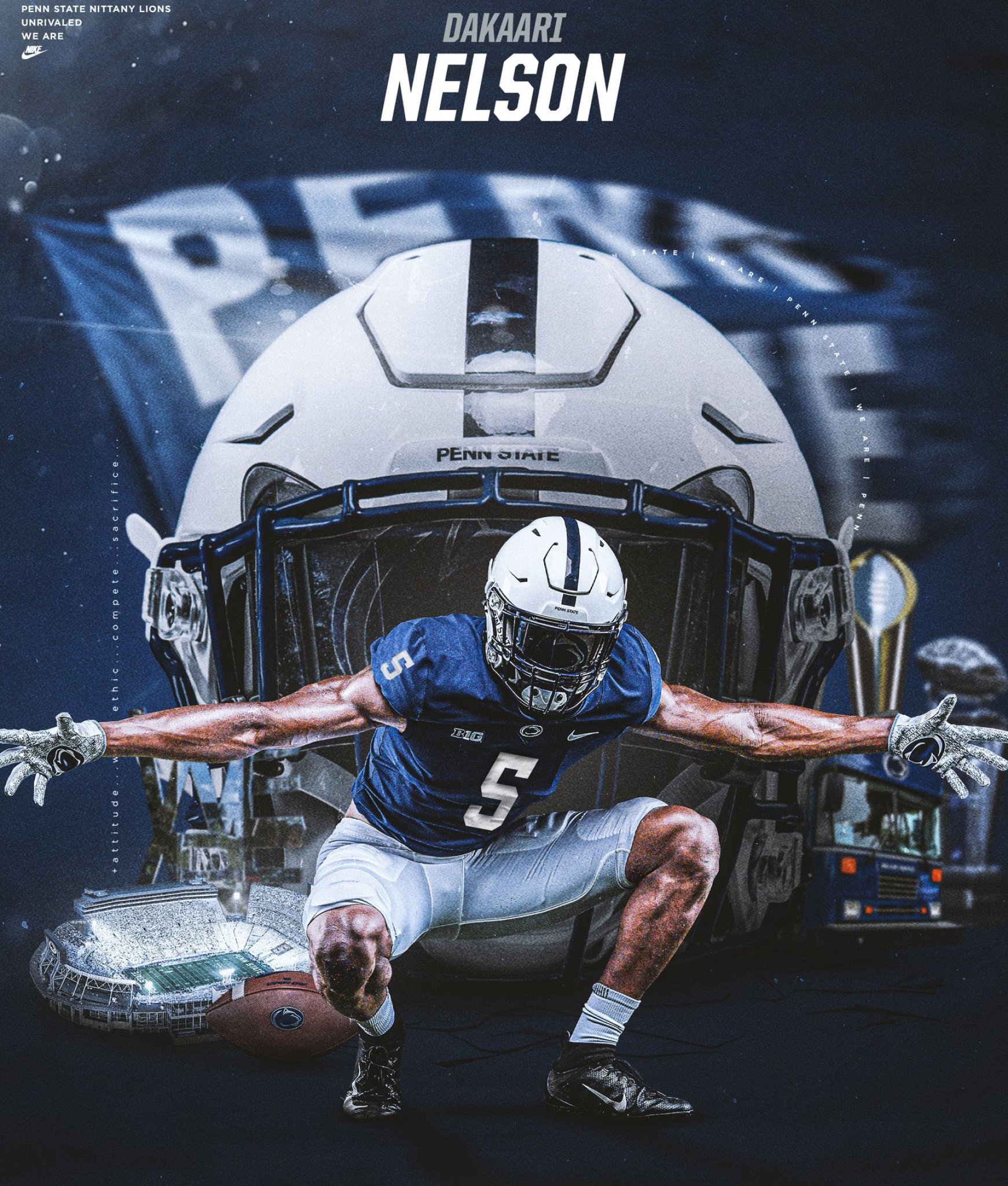 1741x2048 2023 4-Star Safety Dakaari Nelson Excited For Unofficial Visit To Penn State | Nittany Sports Now