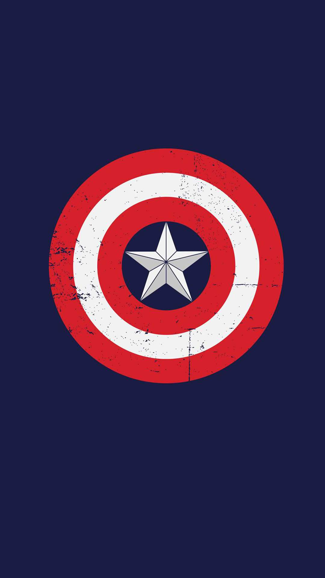1080x1920 Captain America Shield Minimal IPhone Wallpaper IPhone Wallpapers : iPhone Wallpapers
