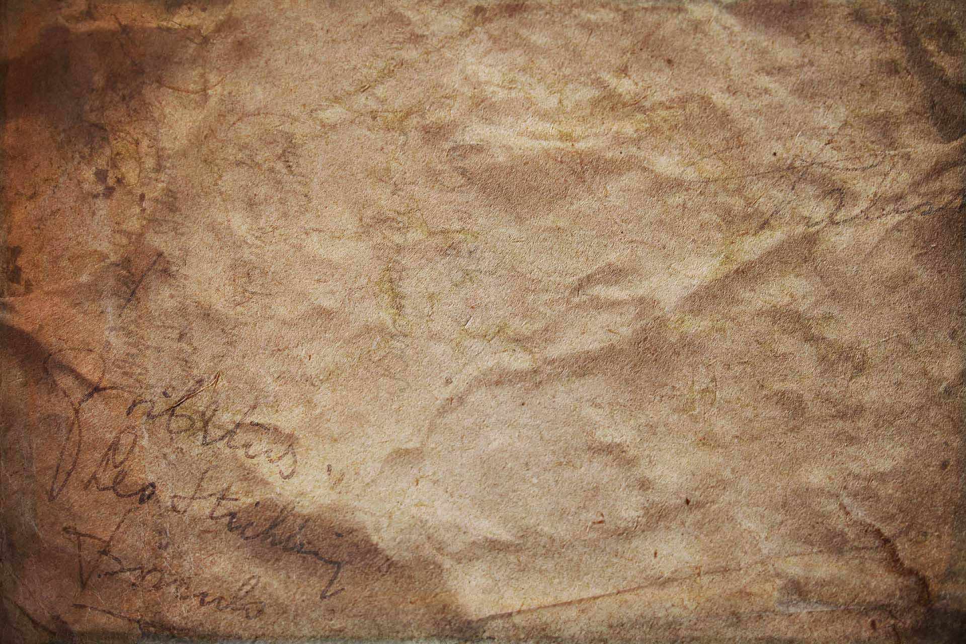 1920x1280 Download Crumpled Brown Old Paper Wallpaper