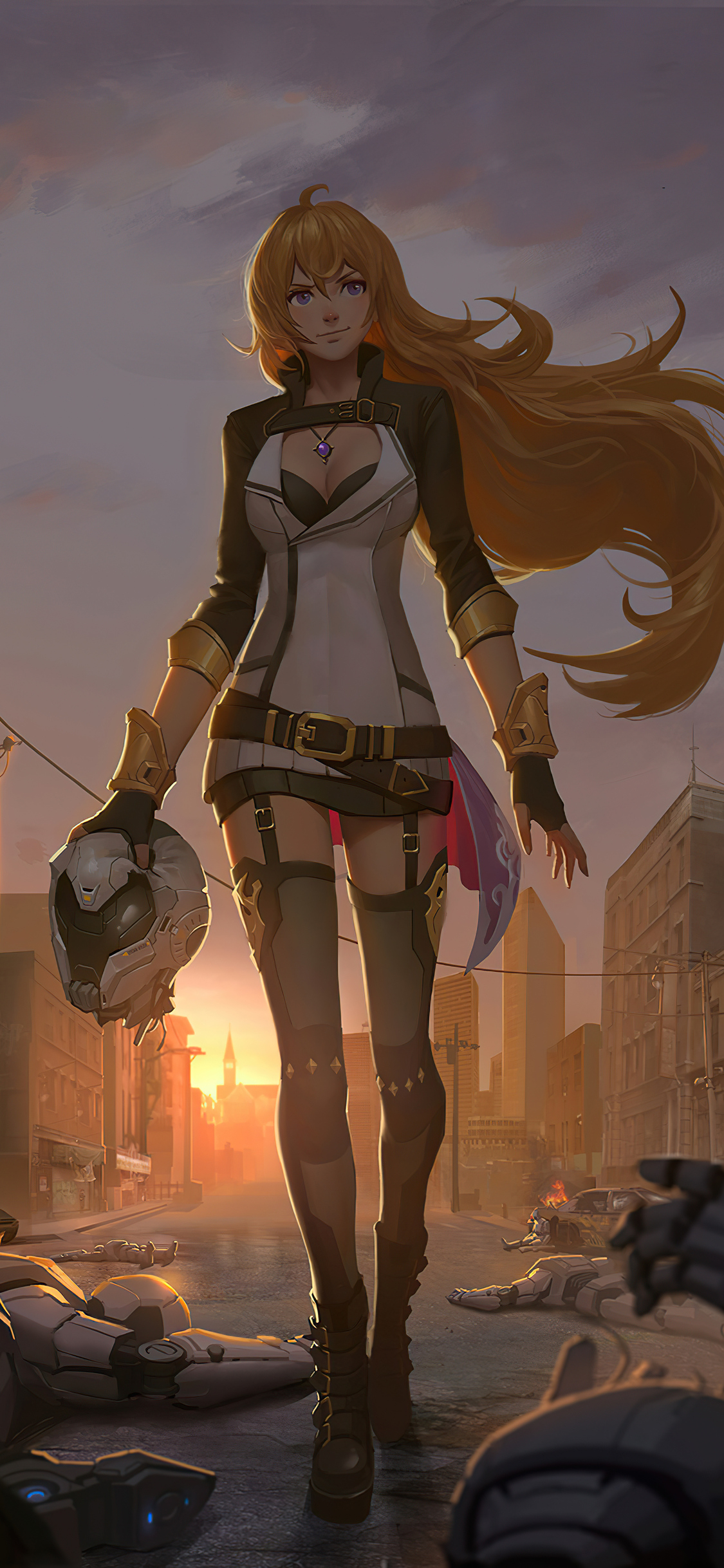 1125x2436 Yang Fan Art Of The Rwby 5k Iphone XS,Iphone 10,Iphone X HD 4k Wallpapers, Images, Backgrounds, Photos and Pictures