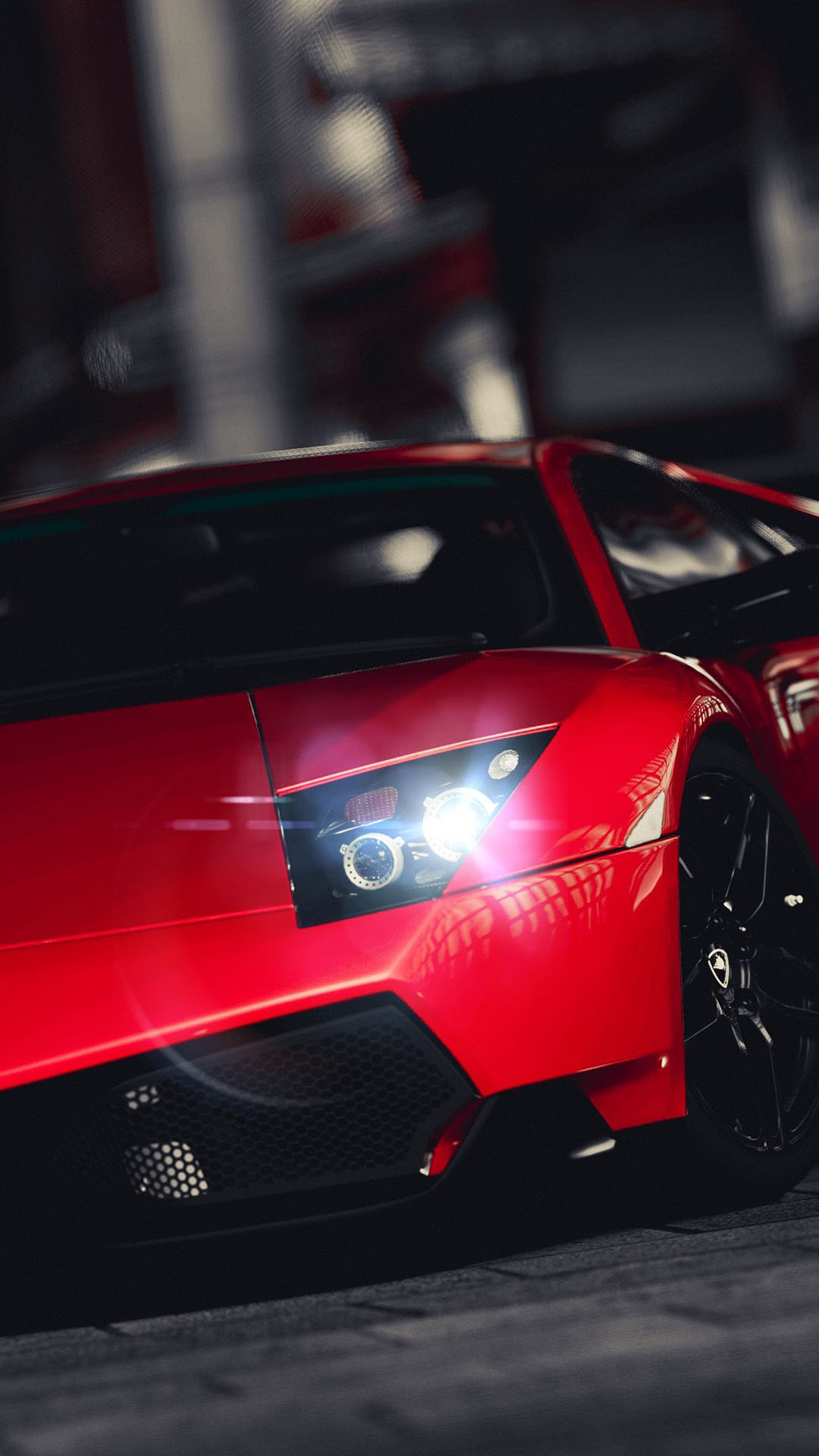 1080x1920 Red Lamborghini Murcielago Superveloce | 4K wallpapers, free and easy to download