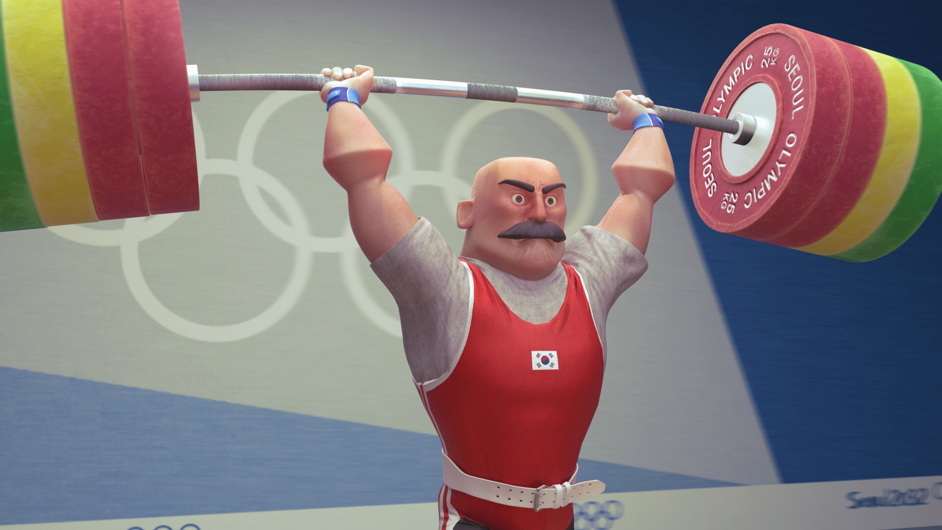 1920x1080 ArtStation Olympic Weightlifting