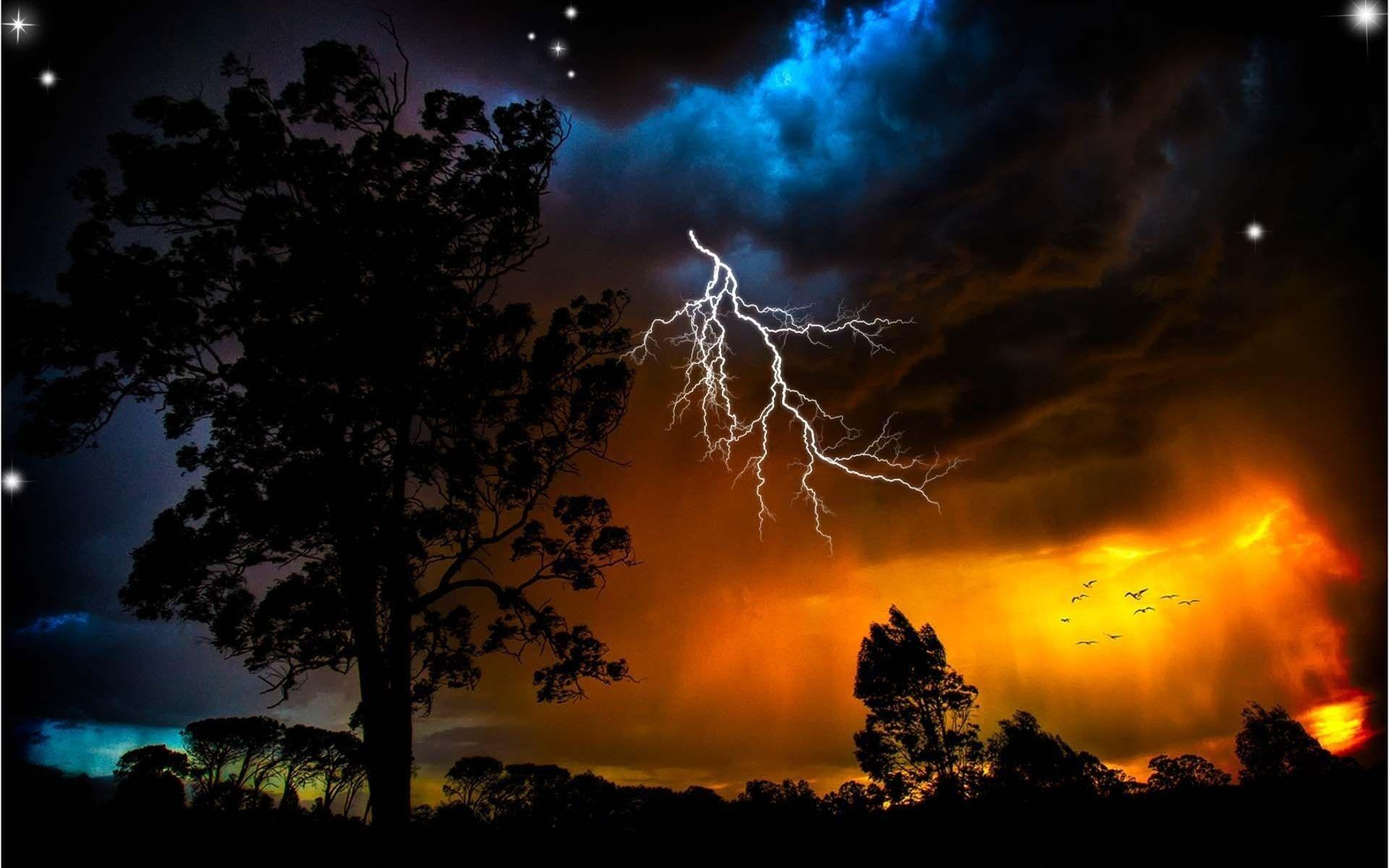 1920x1200 Thunderstorms Wallpapers