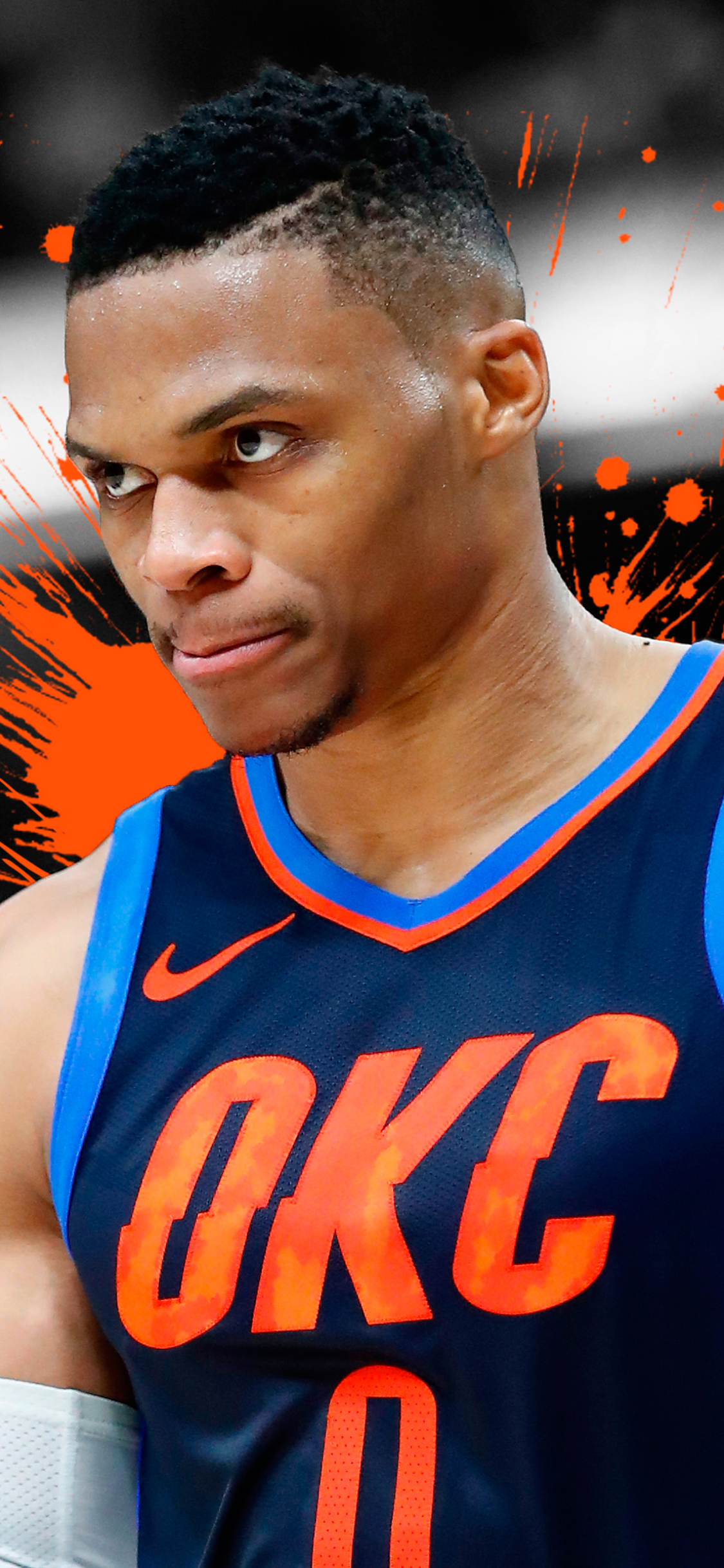 1125x2436 Russell Westbrook Phone Wallpaper Mobile Abyss