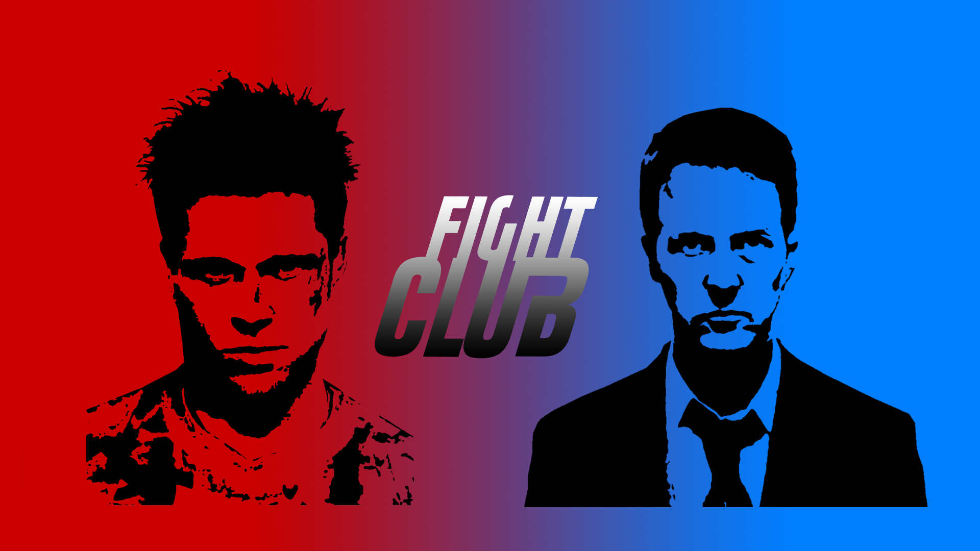 1920x1080 Fight Club (1999) Tyler Durden and The Narrator HD Wallpaper