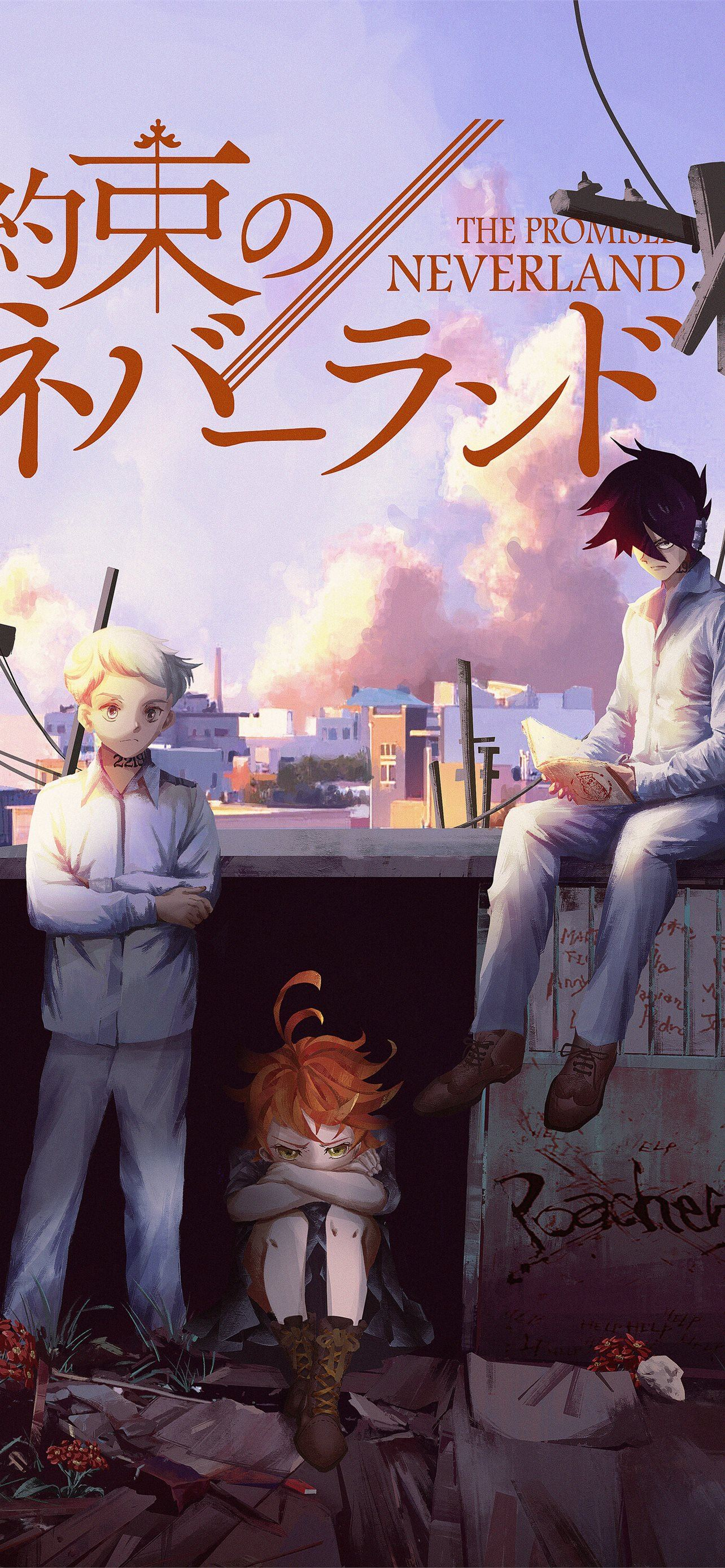 1284x2778 emma the promised neverland iPhone Wallpapers Free Download