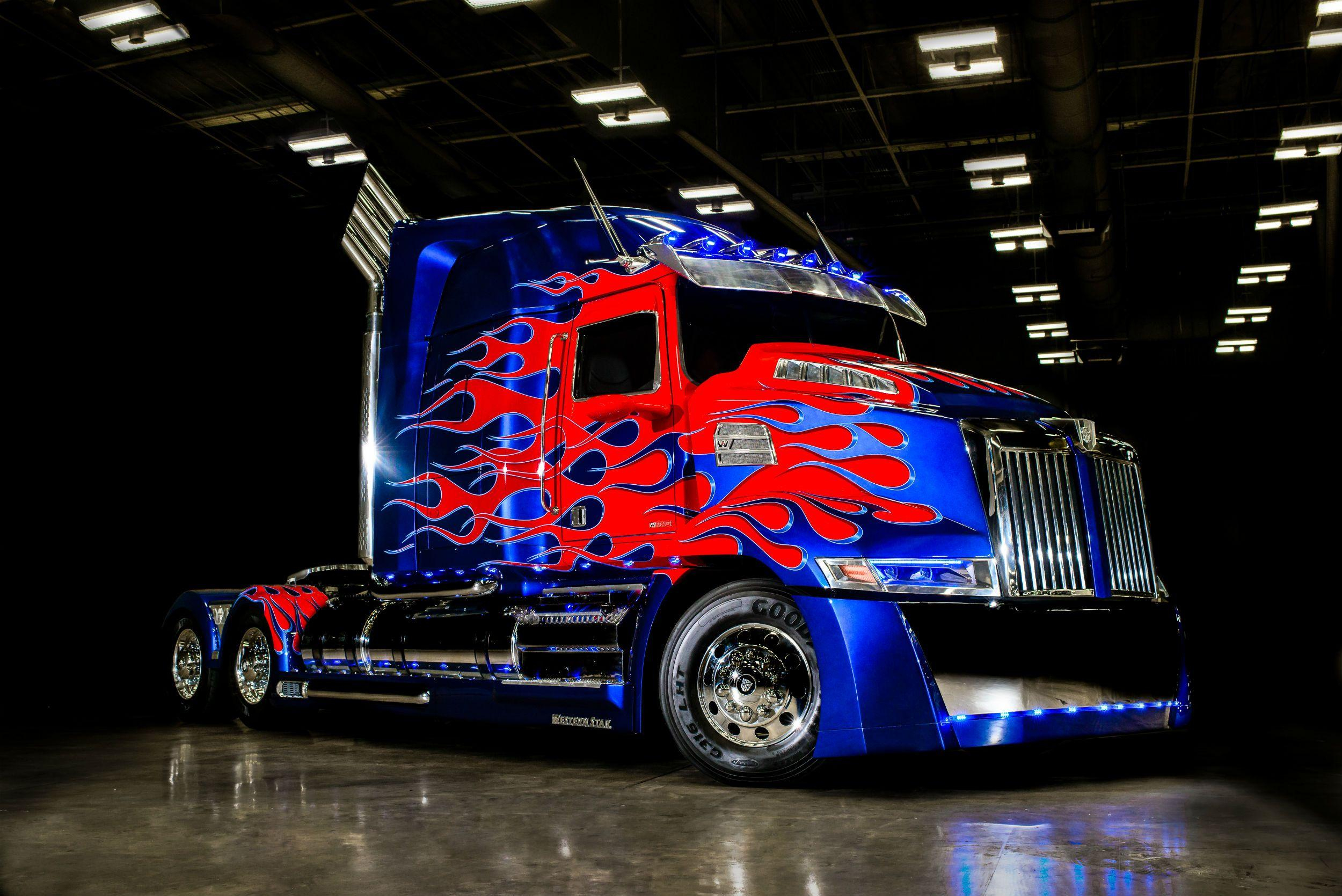 2500x1669 Transformers Wallpapers Optimus Prime Truck