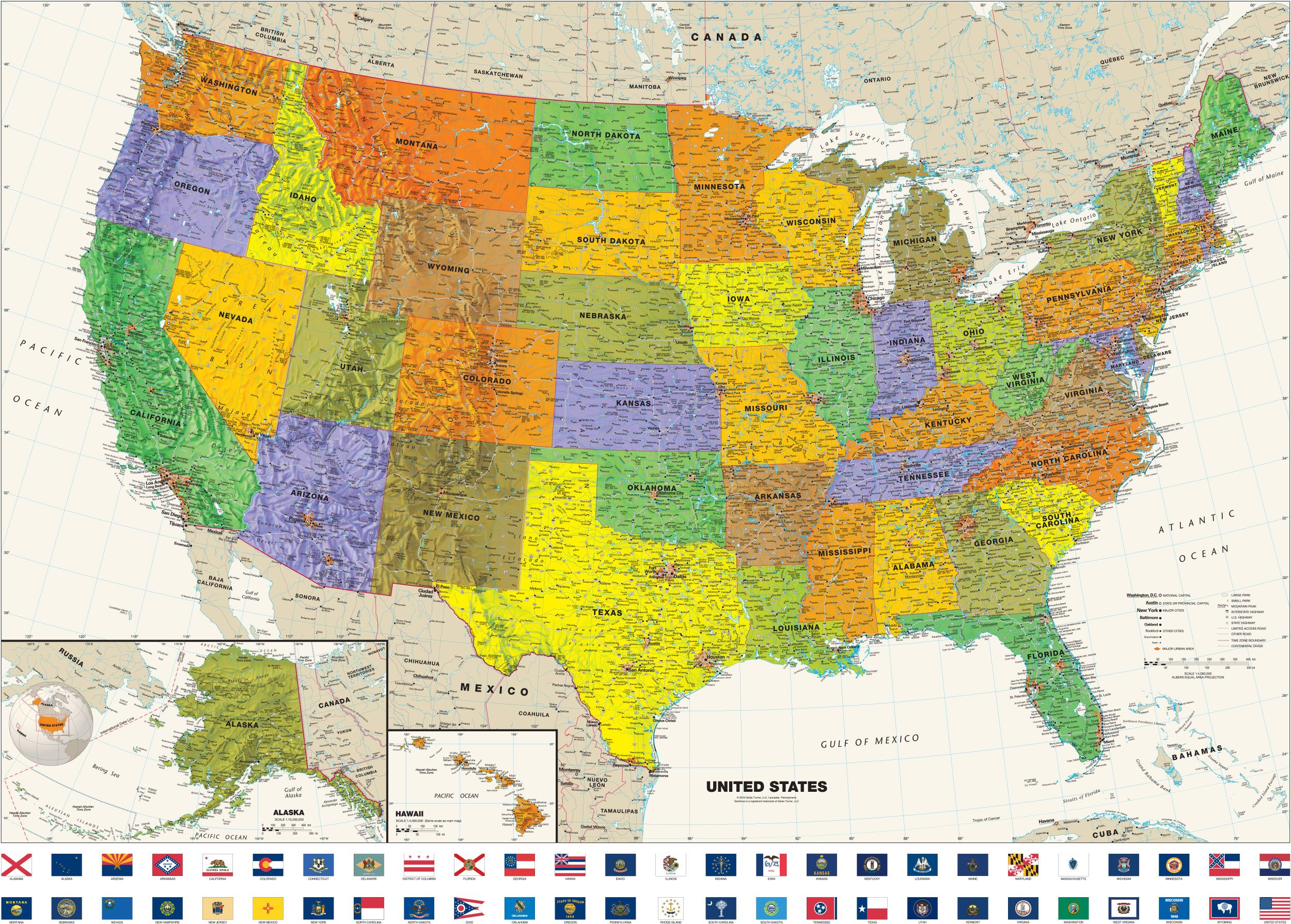 2500x1789 USA Map Wallpapers Top Free USA Map Backgrounds