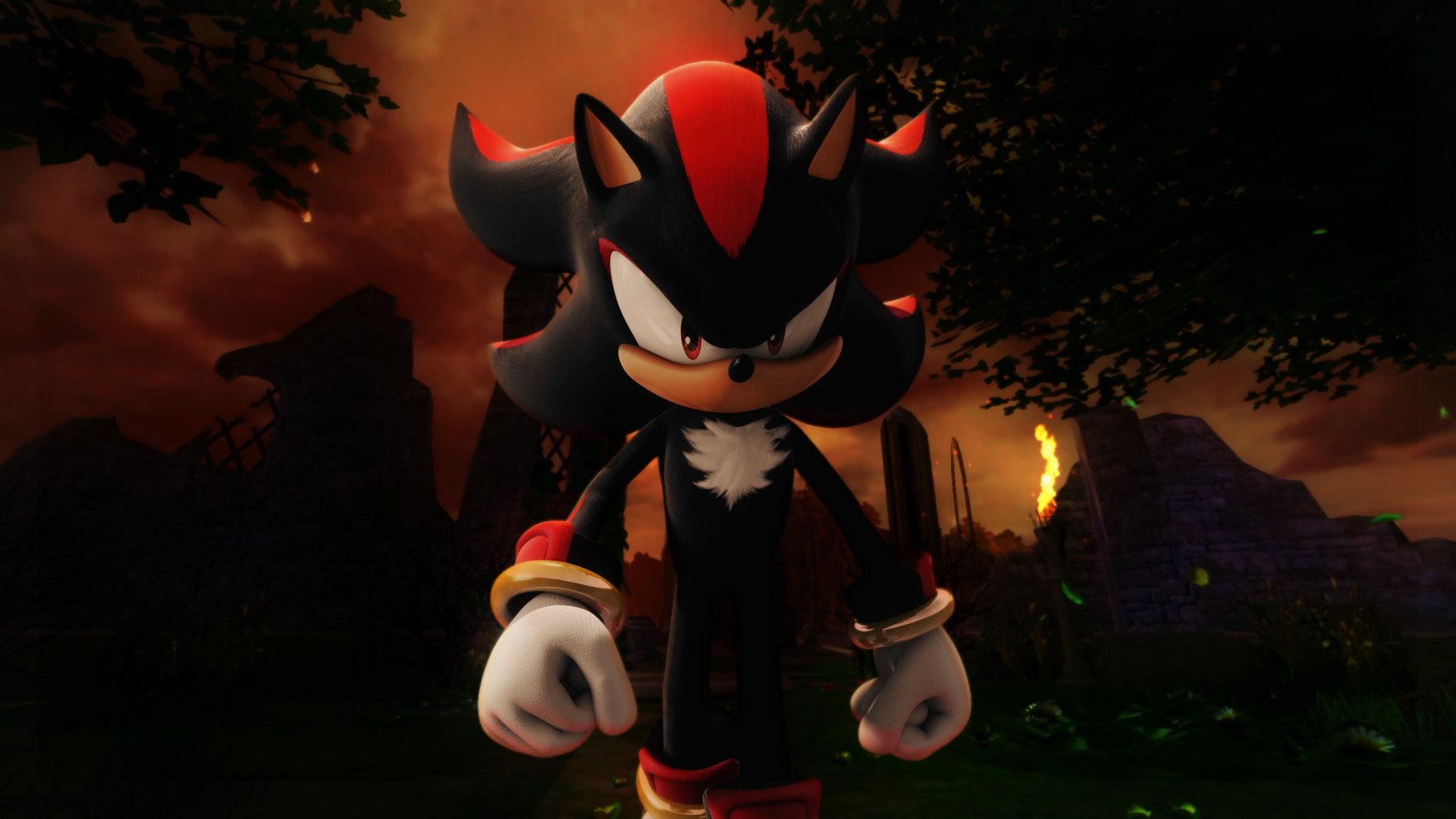 1920x1080 Super Shadow The Hedgehog Wallpapers