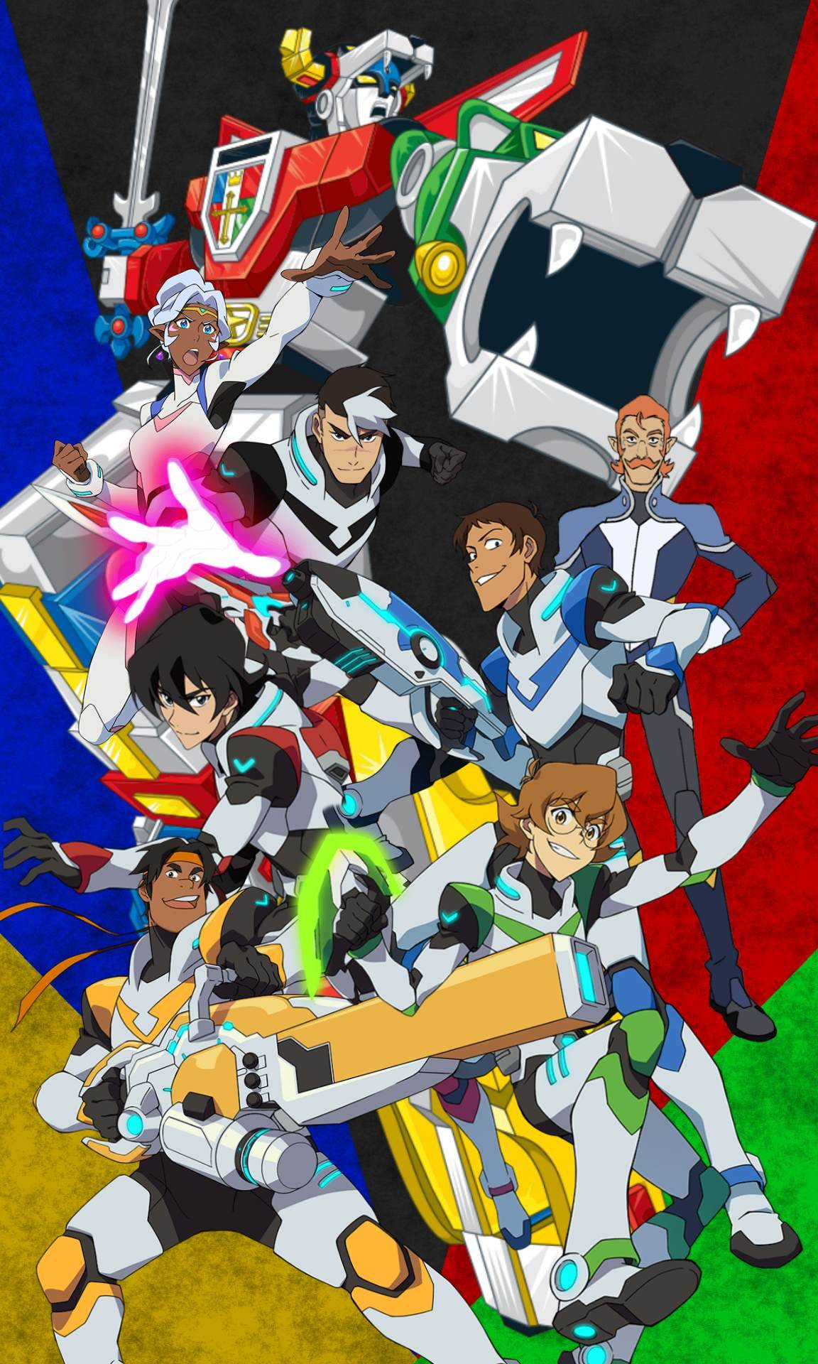 1152x1920 Voltron Characters Wallpapers