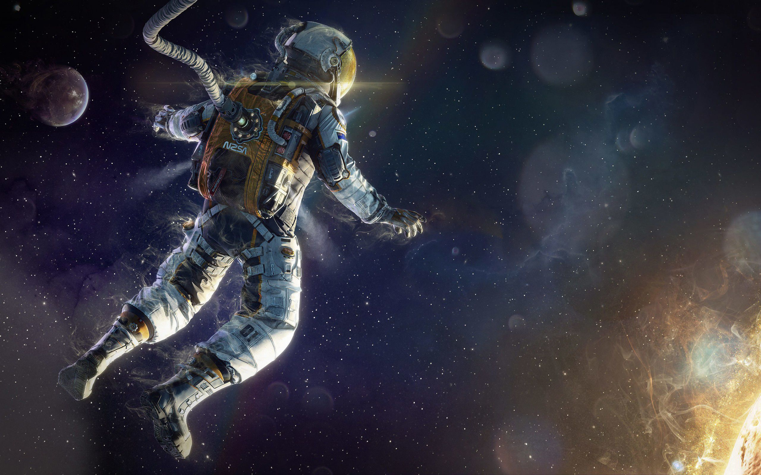 2560x1600 Astronaut in Space Wallpapers Top Free Astronaut in Space Backgrounds