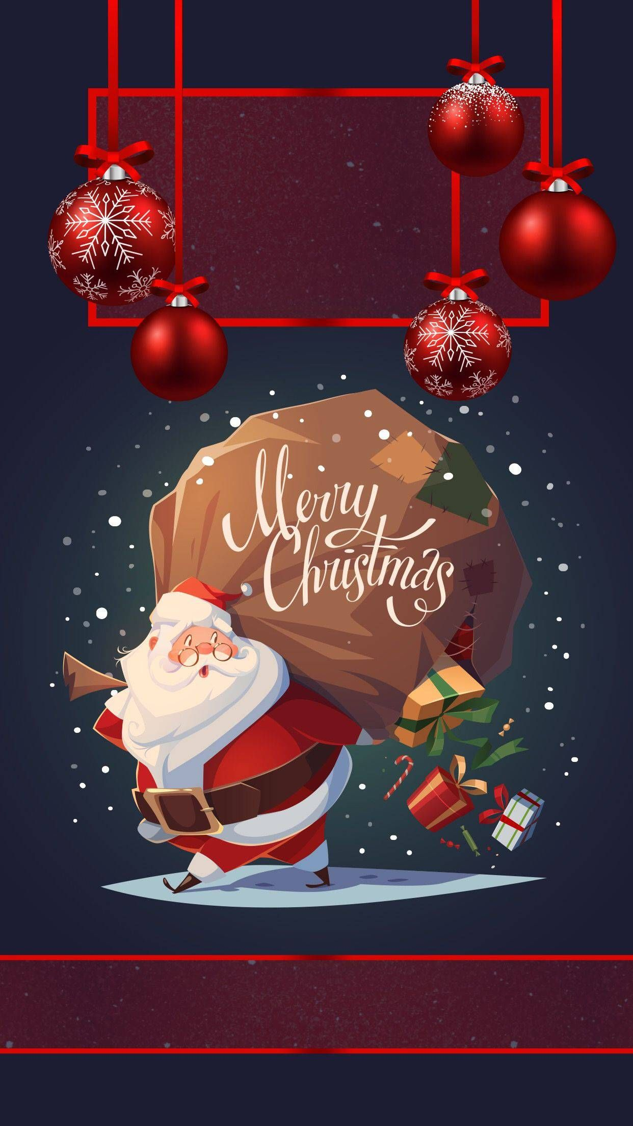 1242x2208 Cute Santa Claus Wallpaper Awesome Free HD Wallpapers