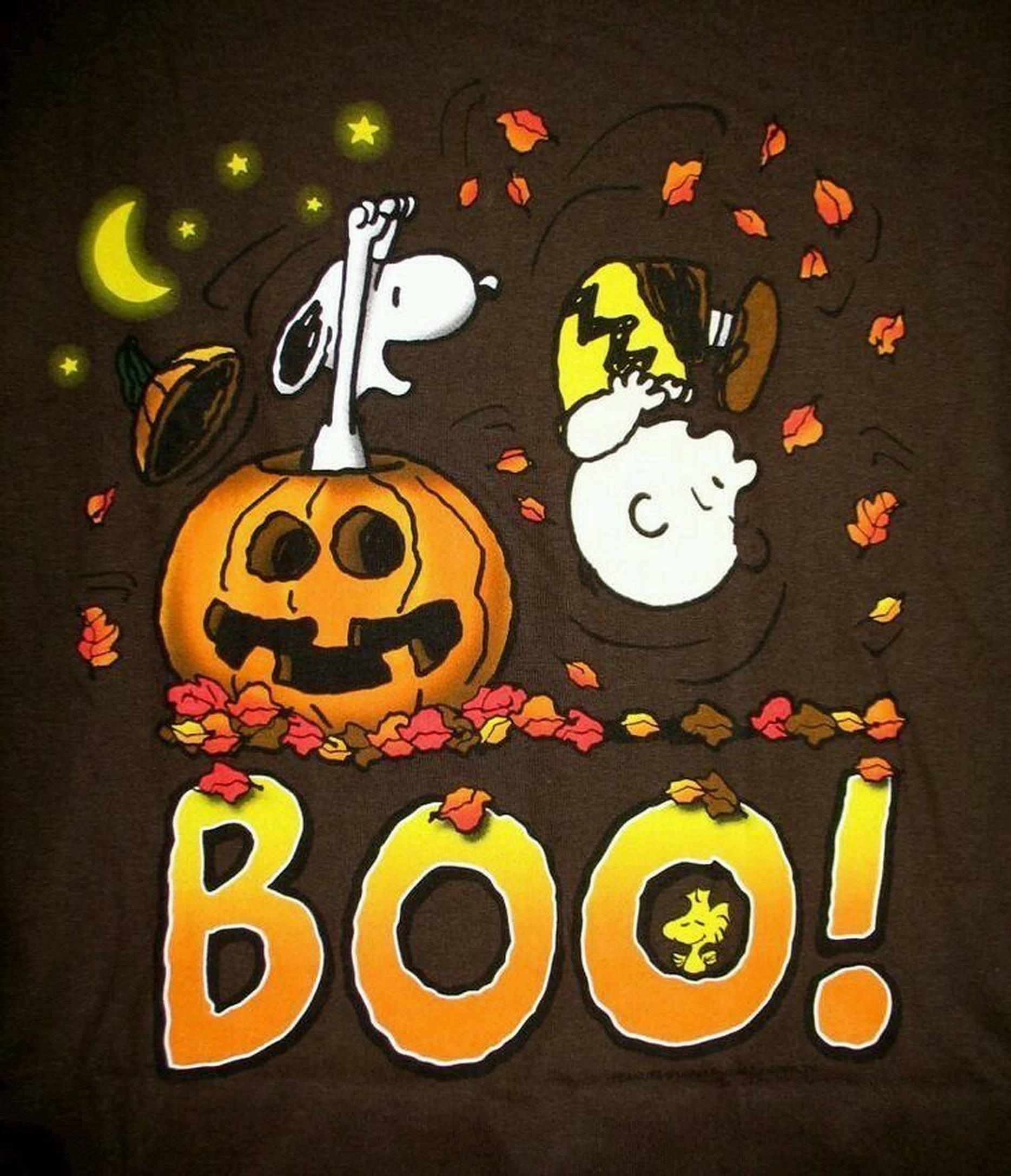 1869x2174 Download Charlie Brown And Snoopy Halloween Art Wallpaper