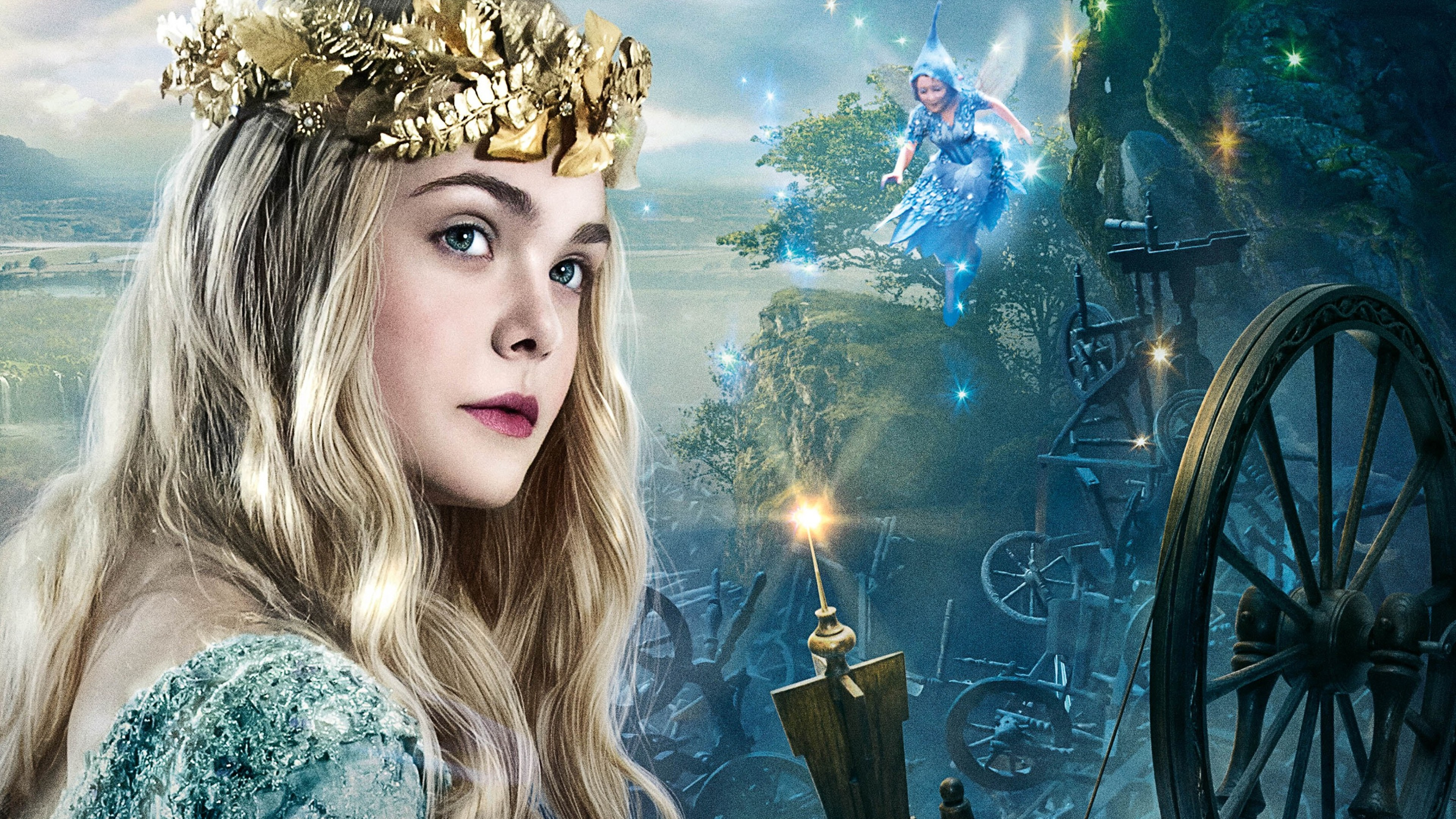 3840x2160 Elle Fanning As Princess Aurora, HD Celebrities, 4k Wallpapers, Images, Backgrounds, Photos and Pictures