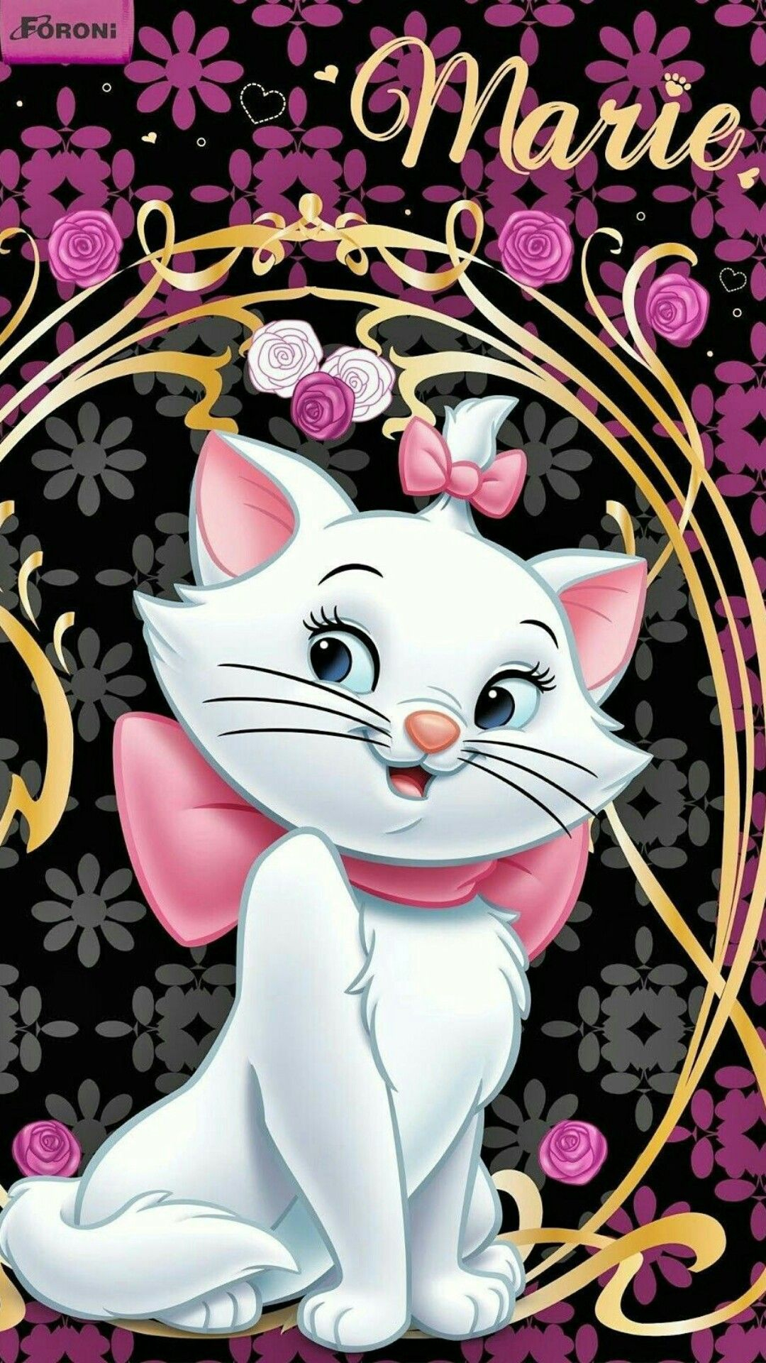 1080x1920 Pin by Kathy&eth;&#159;&#142;&para; Beckwith&eth;&#159;&#146;&#149; on Marie | Marie aristocats, Cute disney wallpaper, Disney background