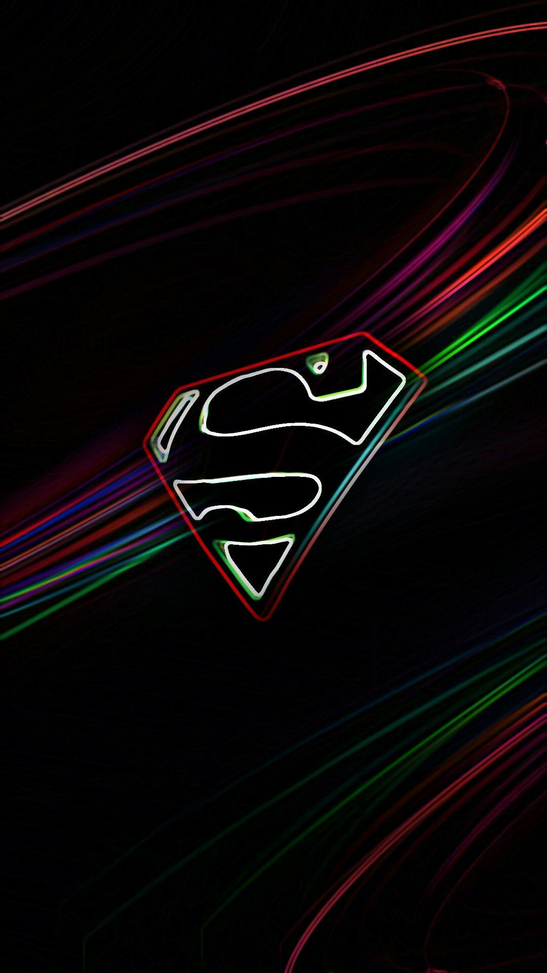 1080x1920 Superman neon wallpaper | Superman artwork, Superman wallpaper logo, Marvel spiderman art